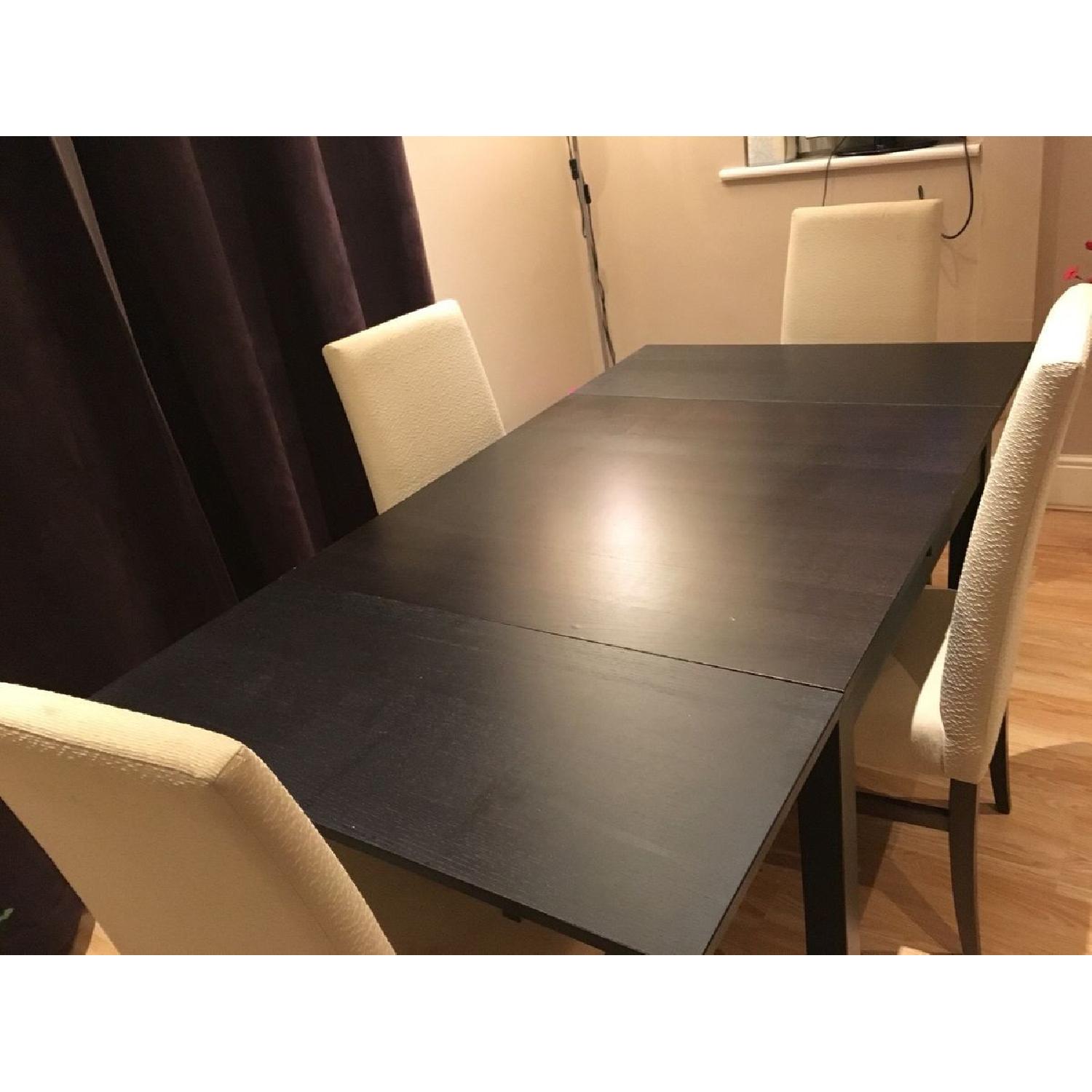Ikea Bjursta Extendable Square Dining Table - image-3