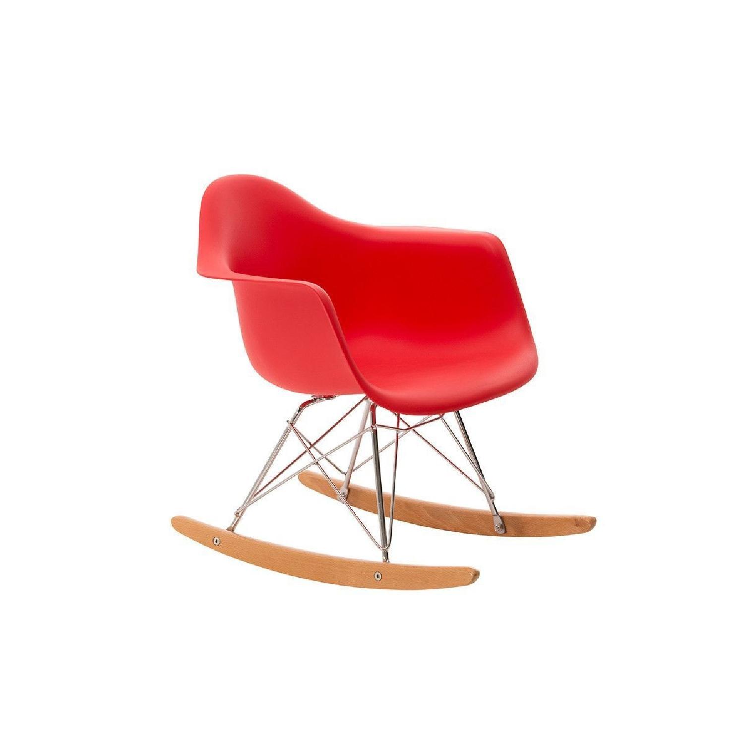 Mid Mod Rocking Chair Laura Davidson Mid Century Modern Rocking Chair - AptDeco