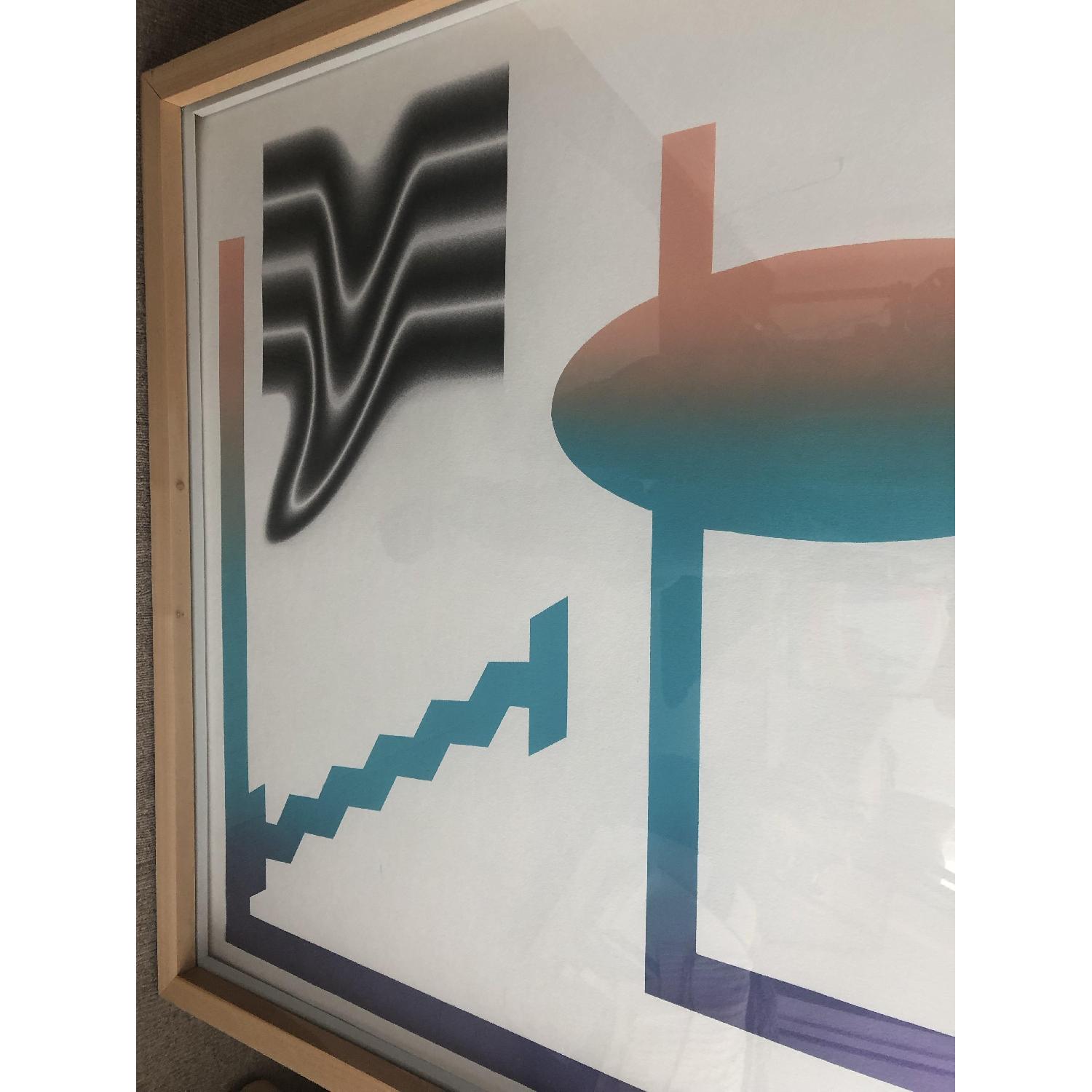 Jesse Moretti, Flatland Reflected in a Pool Wall Art - image-1