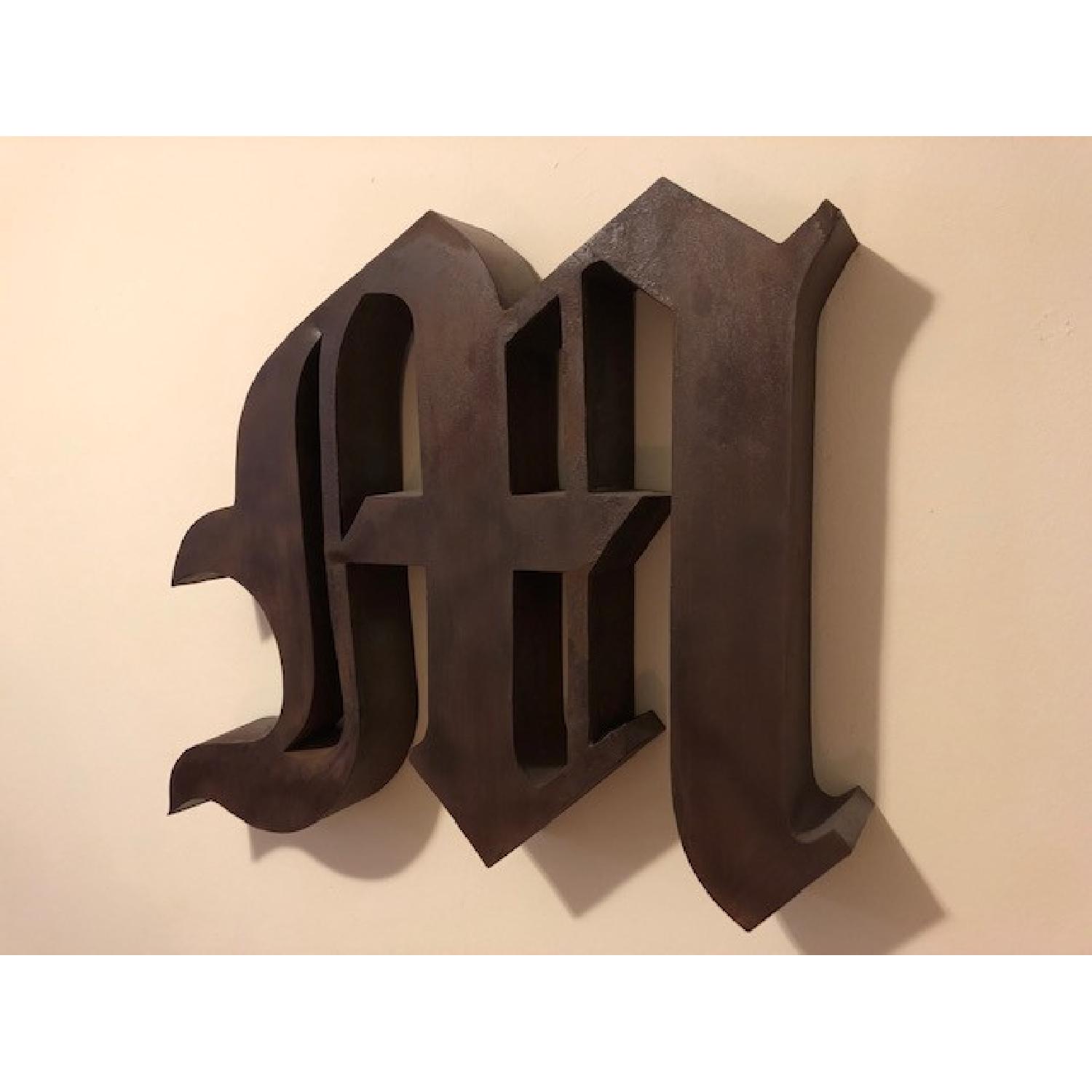 Restoration Hardware Metal Gothic Wall Decoration - image-2