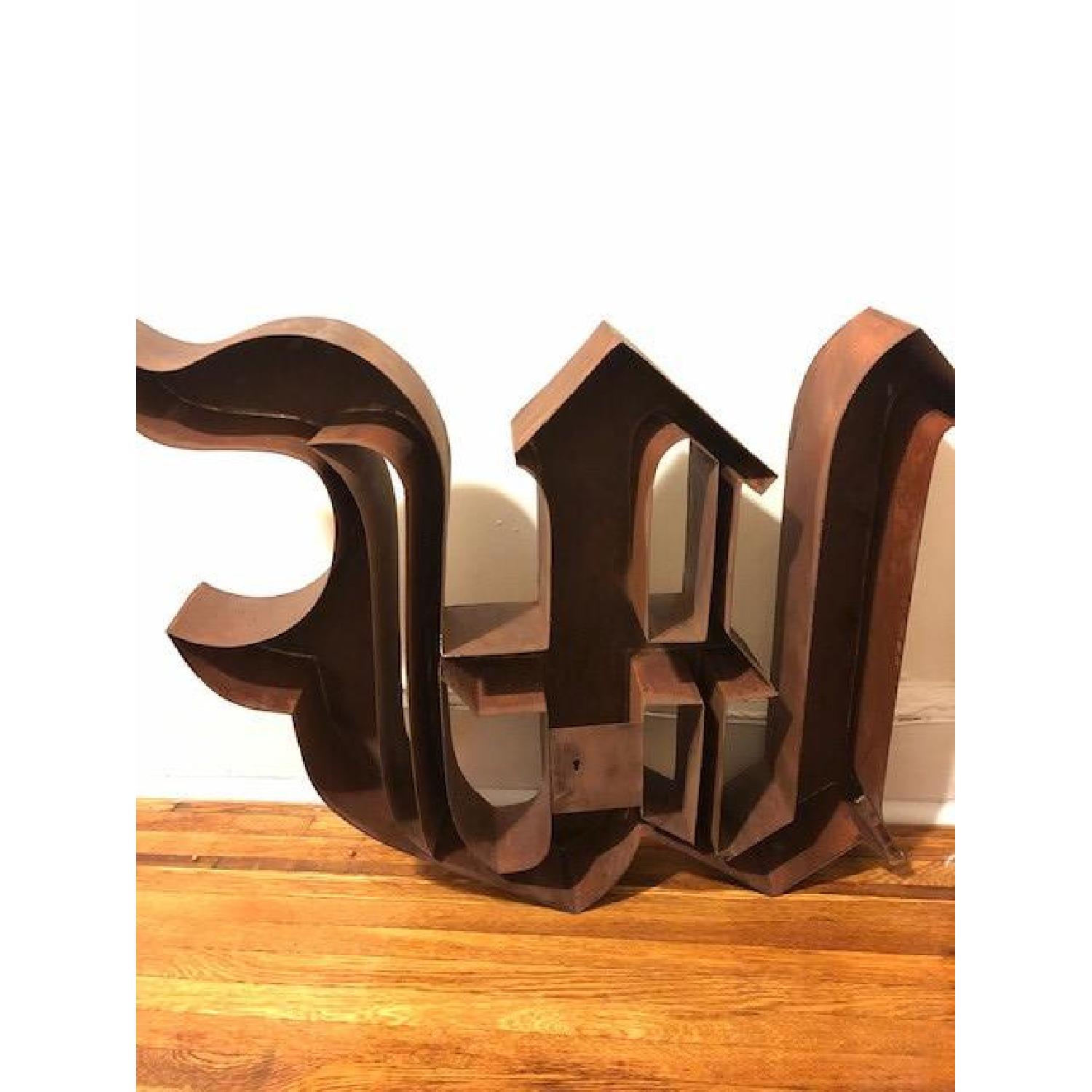 Restoration Hardware Metal Gothic Wall Decoration - image-7