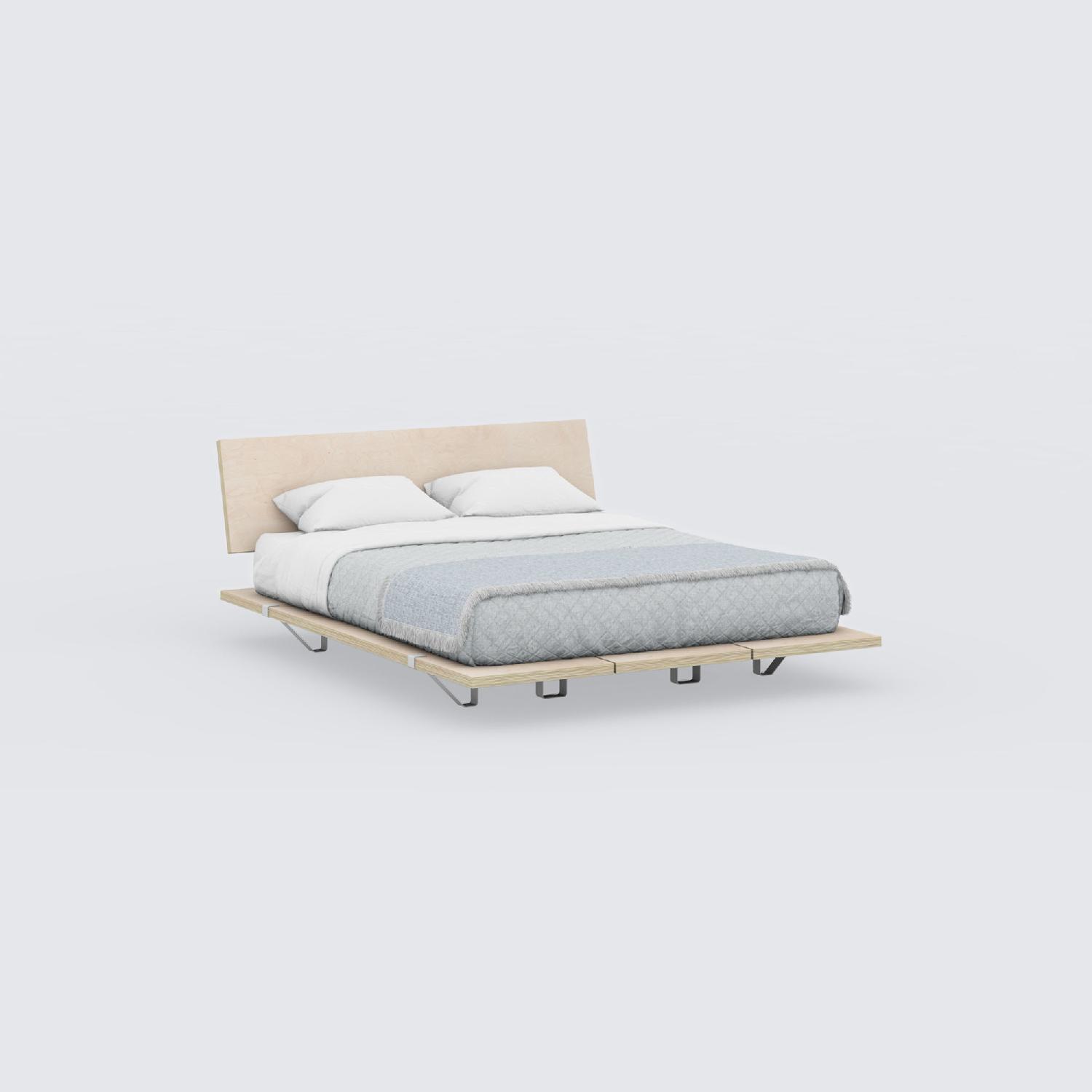 Floyd Platform Queen Bed w/ Headboard - image-1