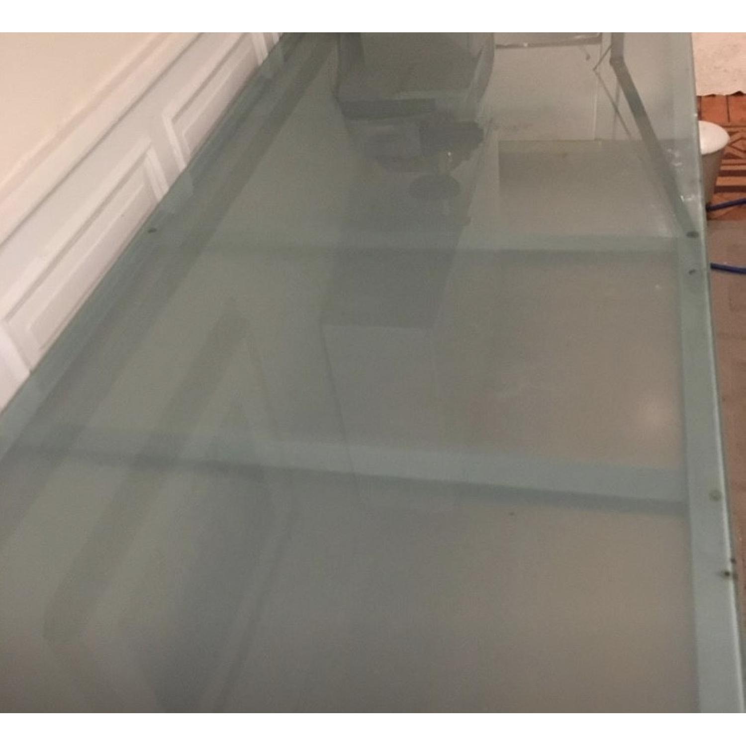 Ikea Torsby Glass Top Dining Table - image-2