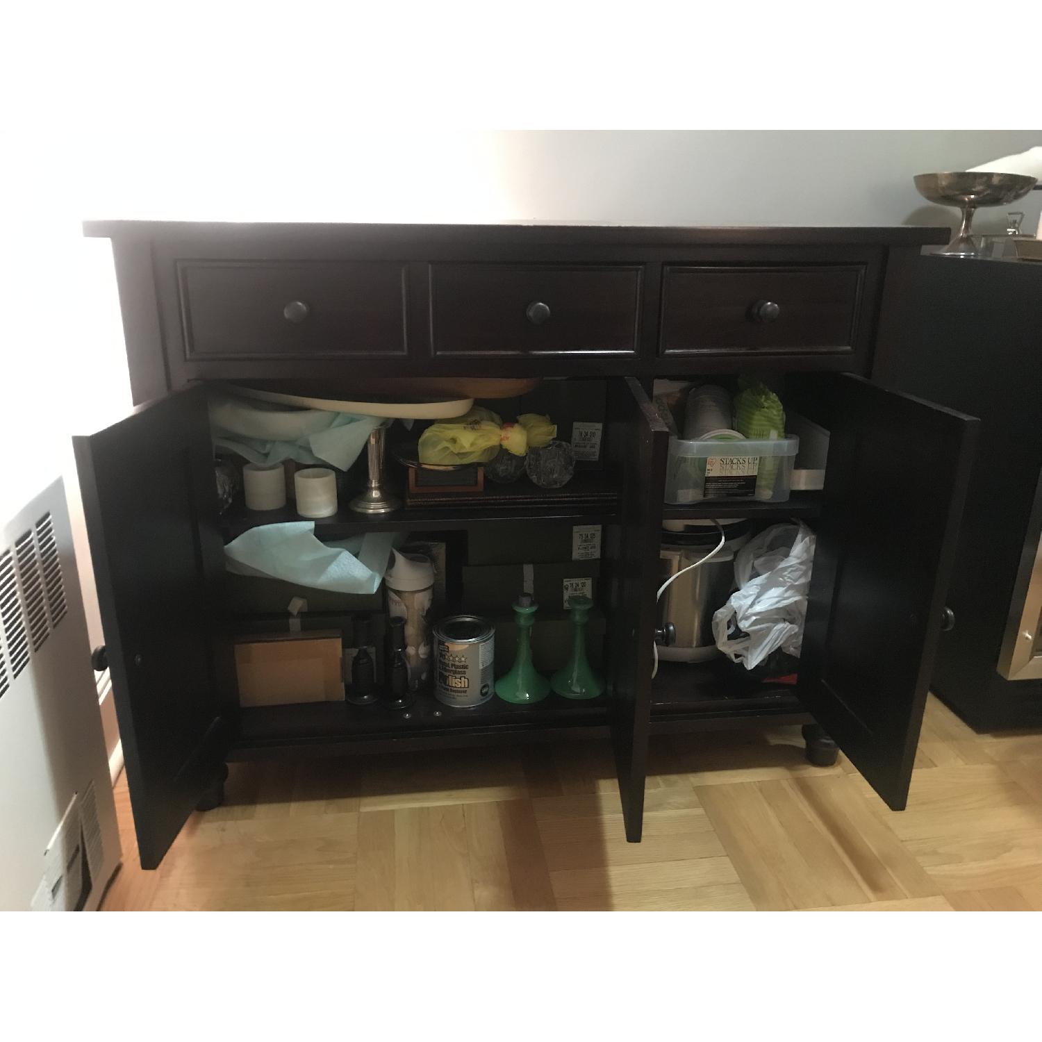 Crate & Barrel Avalon Wood Credenza - image-5