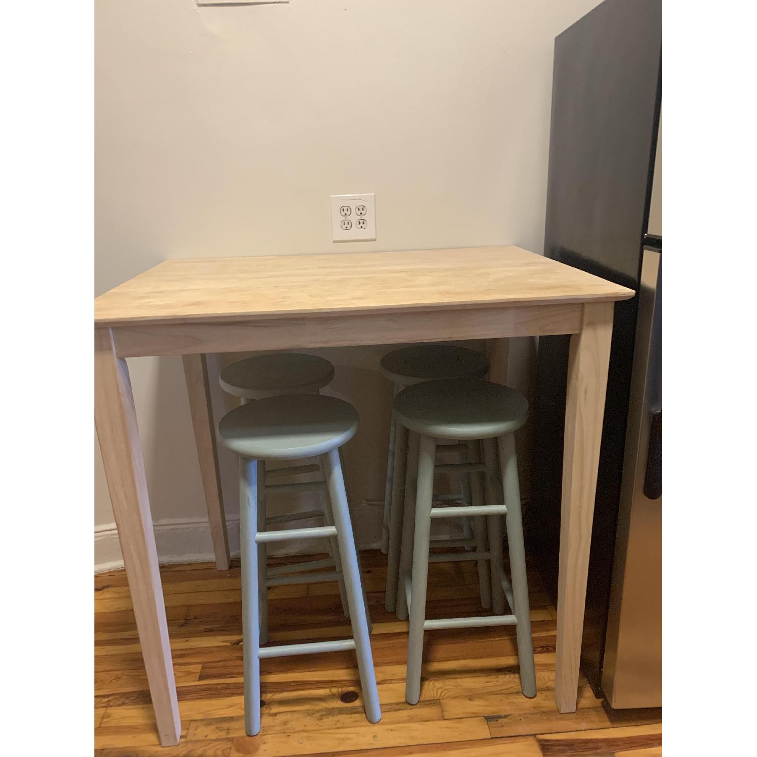 Light Wood Dining Table - image-2