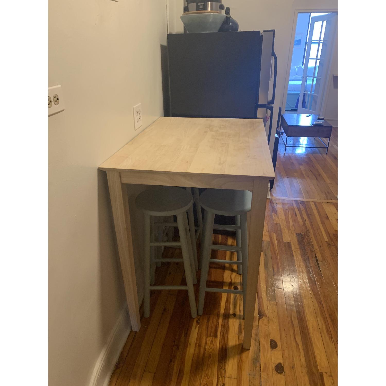 Light Wood Dining Table - image-3