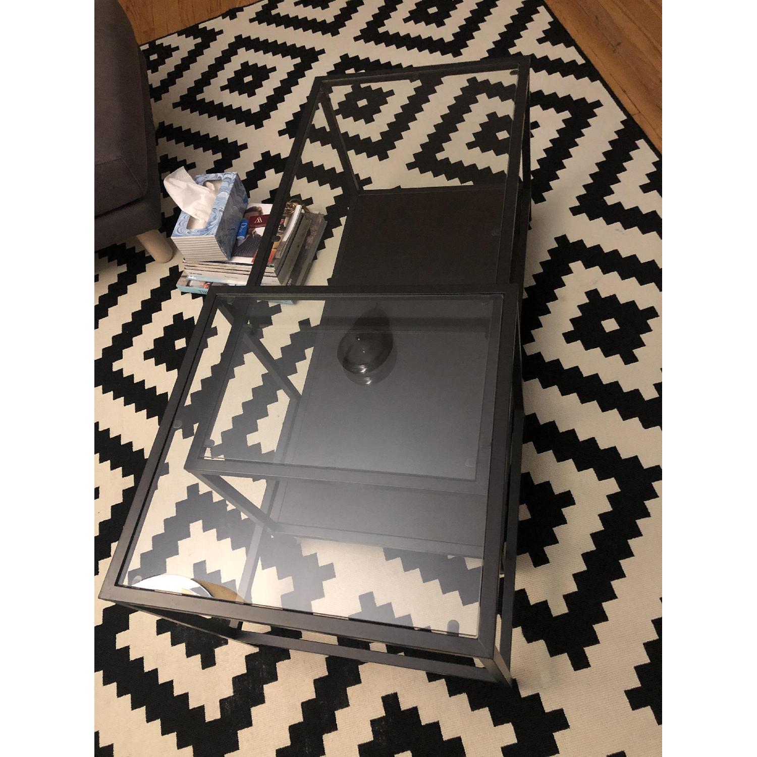 Ikea Vittsjo Nesting Coffee Table AptDeco