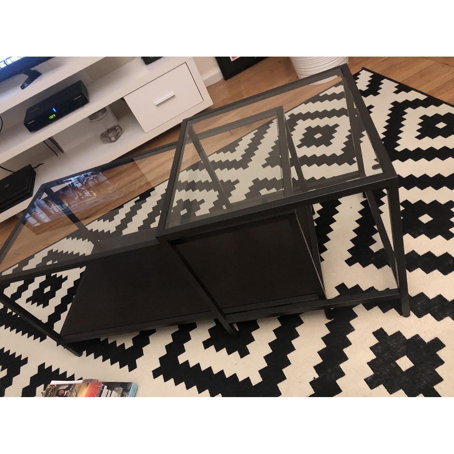 Ikea Vittsjo Nesting Coffee Table AptDeco