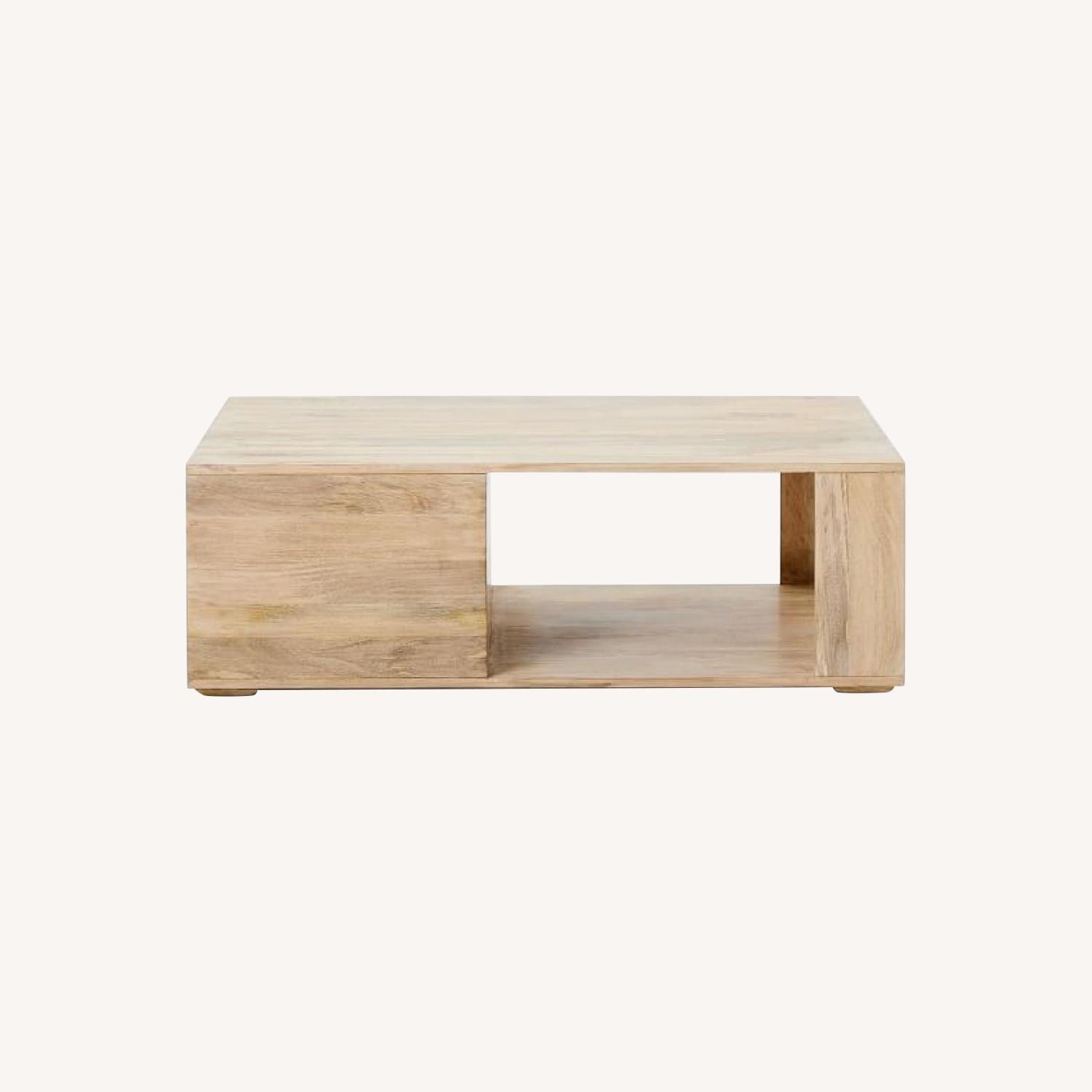West Elm Pure Storage Coffee Table AptDeco