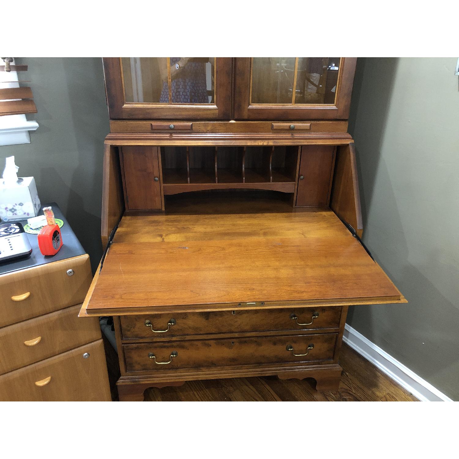 Jasper Secretary Desk in Cherry Finish - image-4