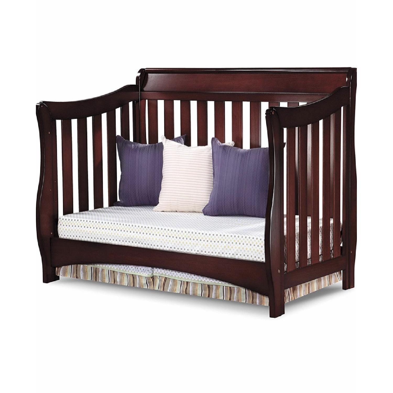 Delta Childrens Solid Wood Convertible Crib - image-1