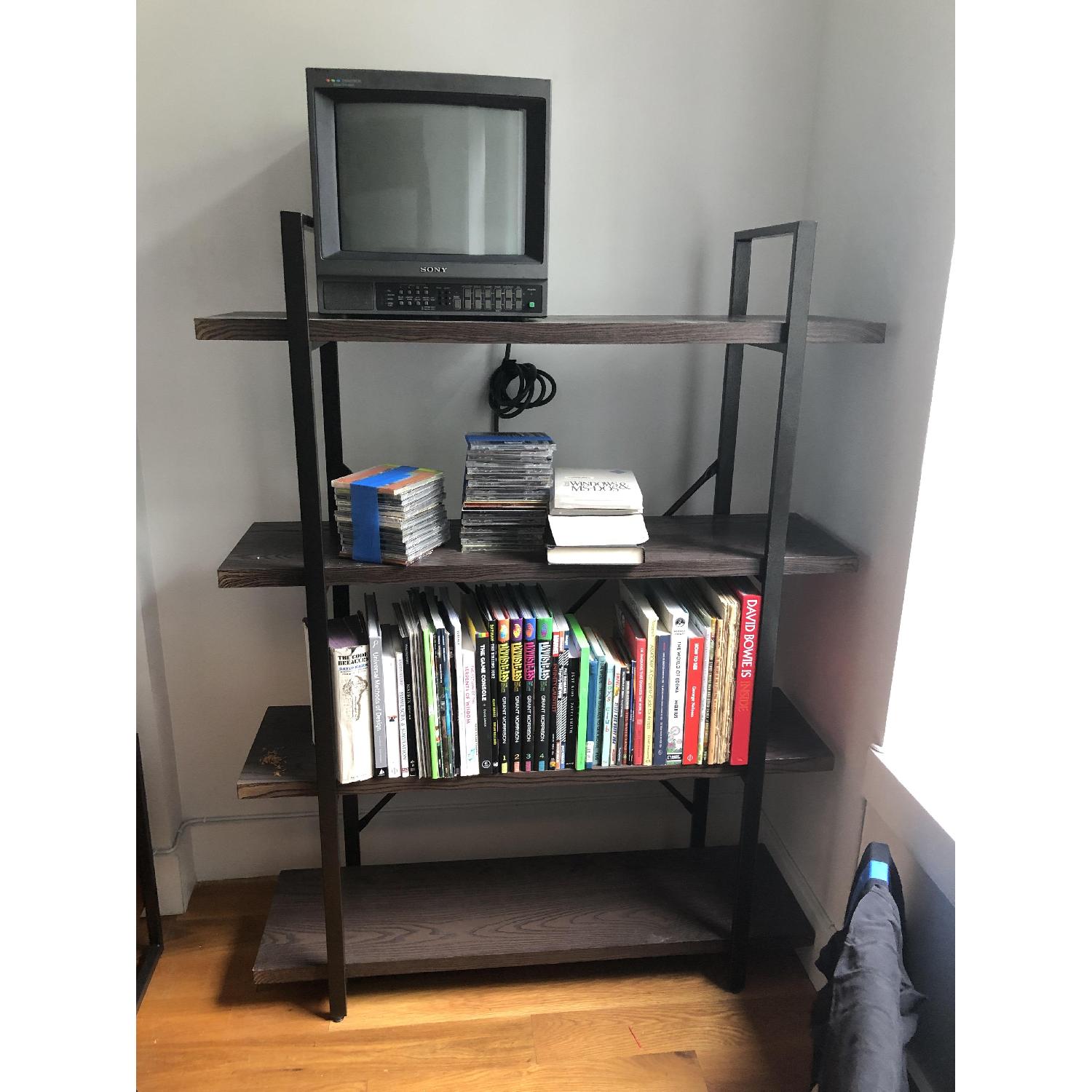 Homissue 5-Shelf Industrial Bookshelf - image-4