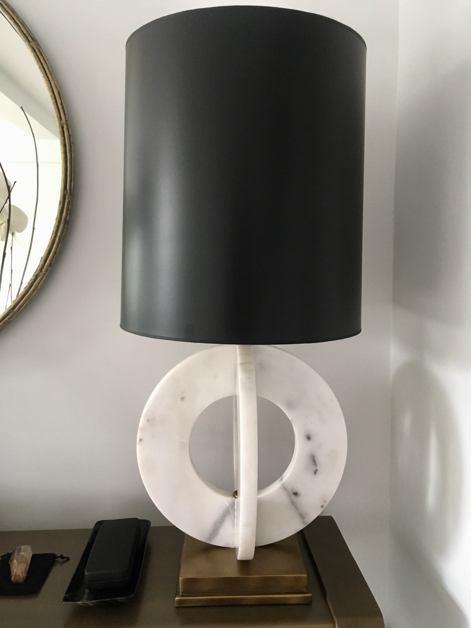 Currey and Company Felice Table Lamp w/ Custom Shade