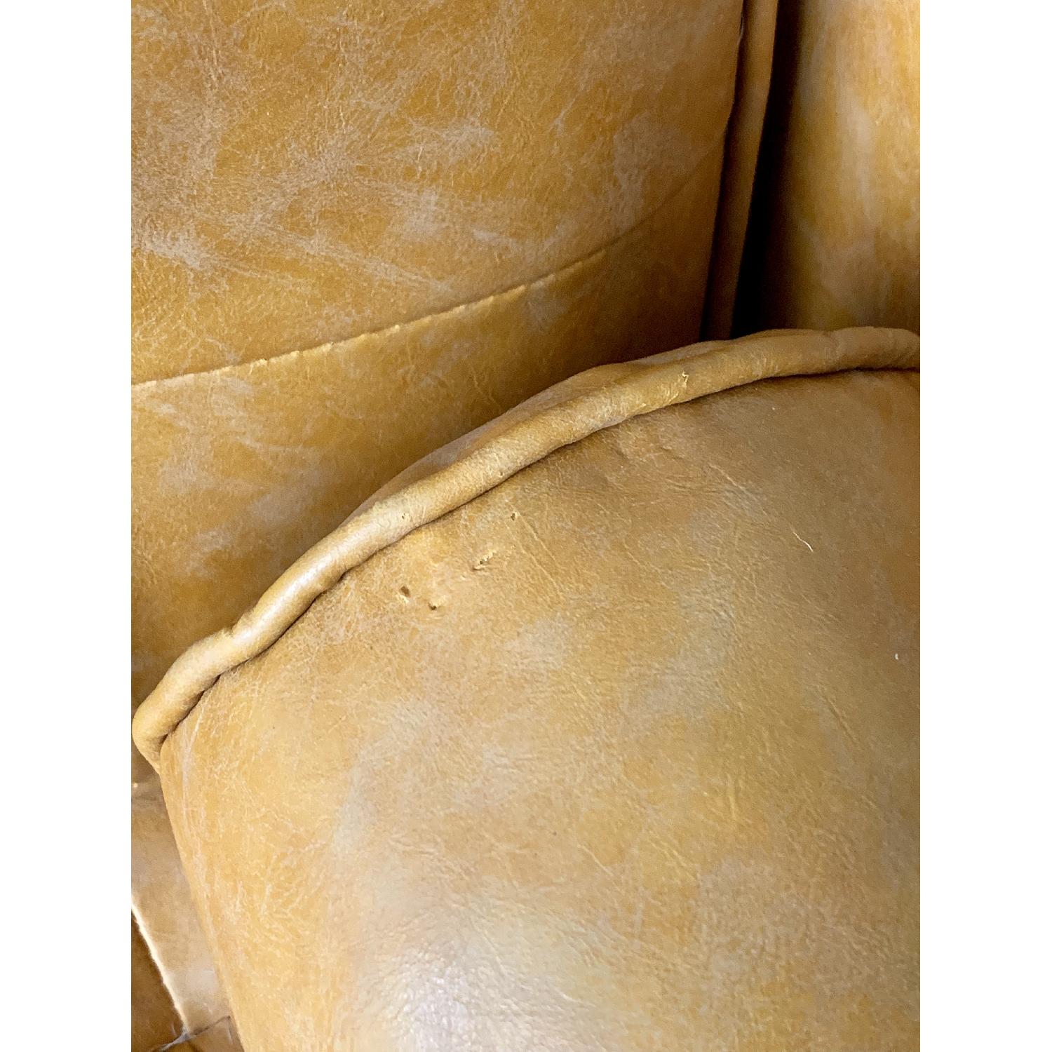 Modern Rustic Interiors Mid Century Vegan Leather Sofa - image-5