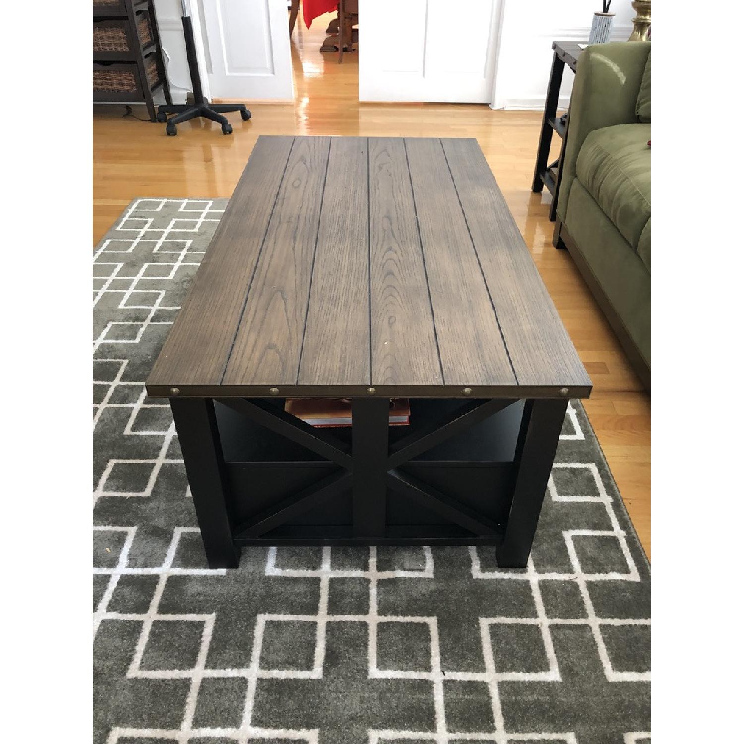 Raymour & Flanigan Coffee Table - image-1