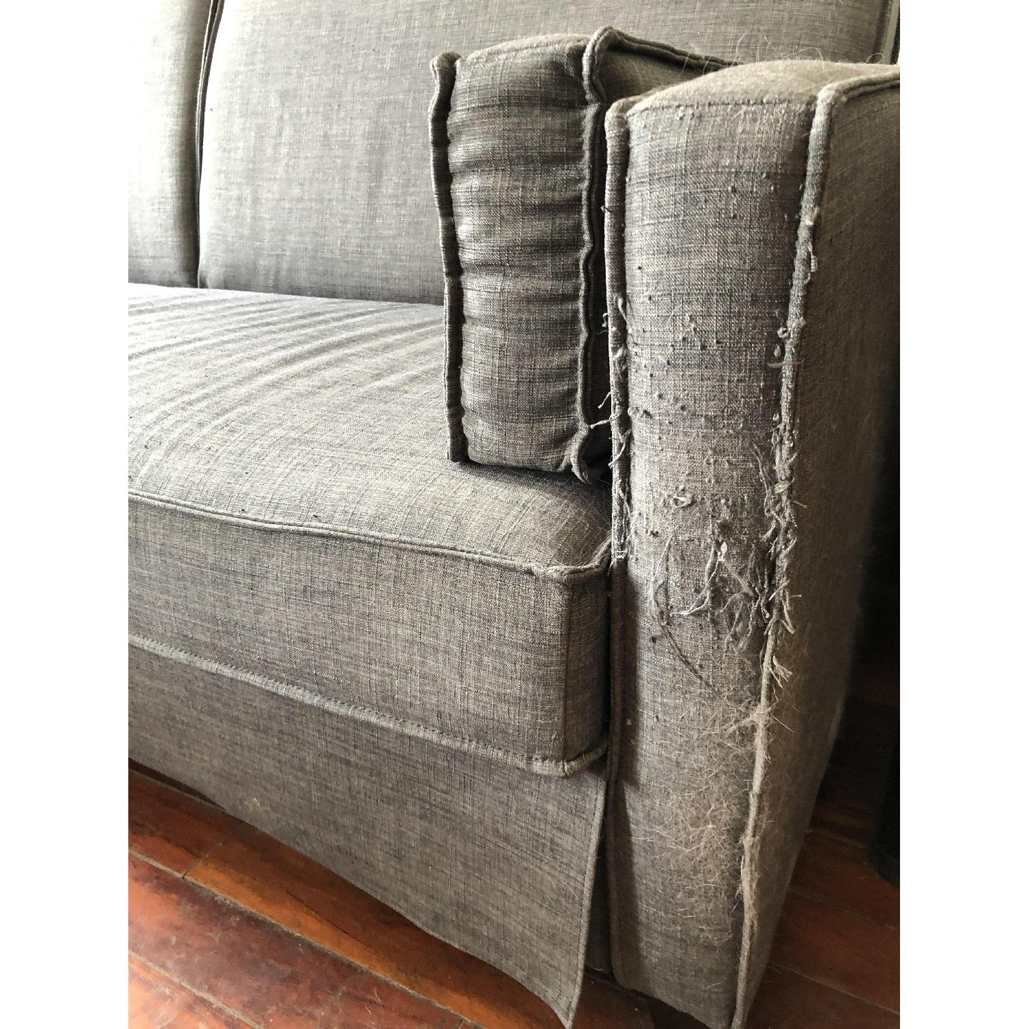 World Market Medium Grey Sleeper Sofa - image-4