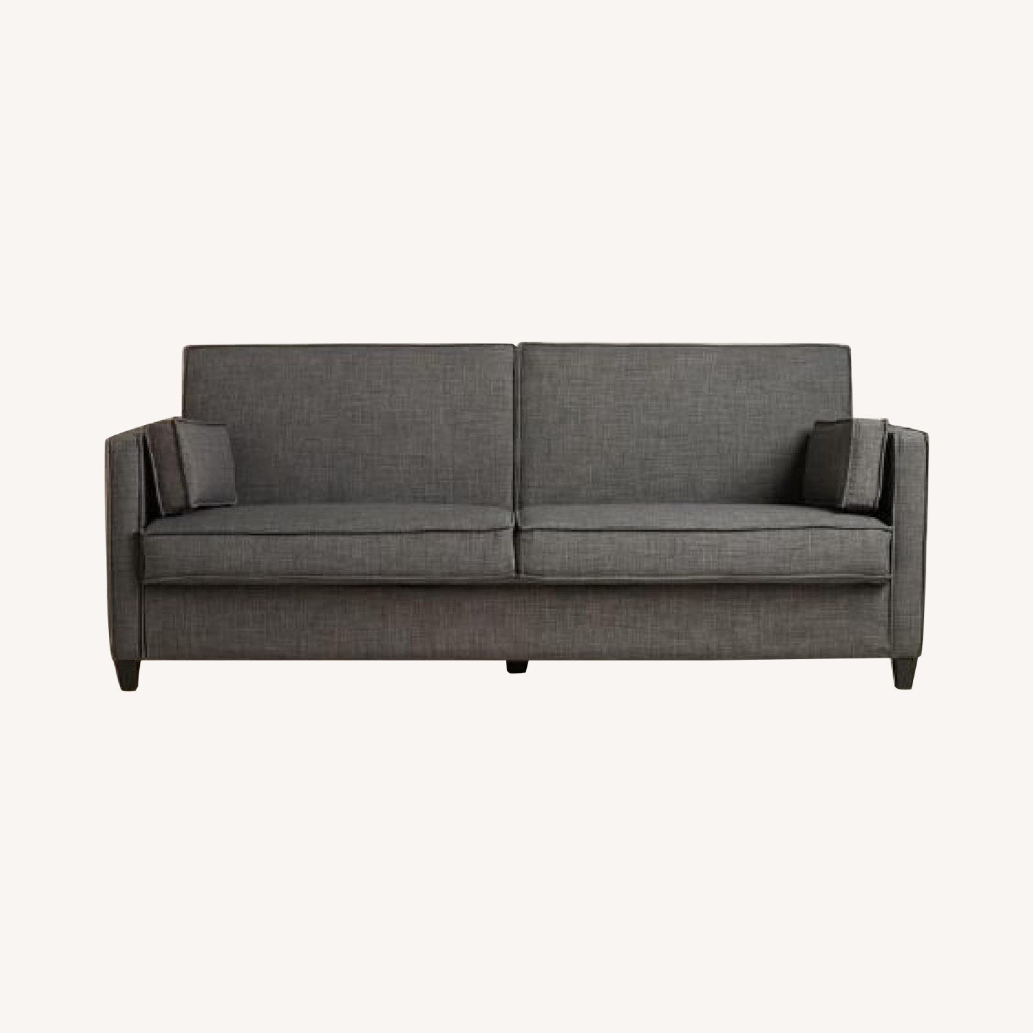 World Market Medium Grey Sleeper Sofa Aptdeco