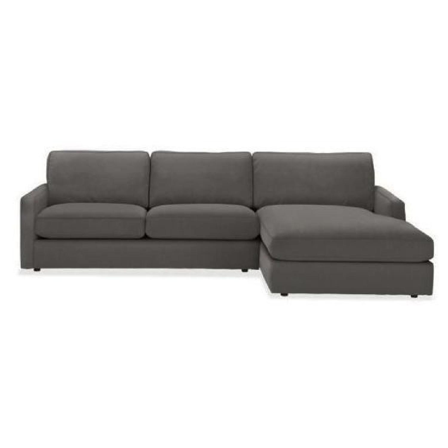 Room & Board Easton Sectional Sofa w/ Chaise AptDeco