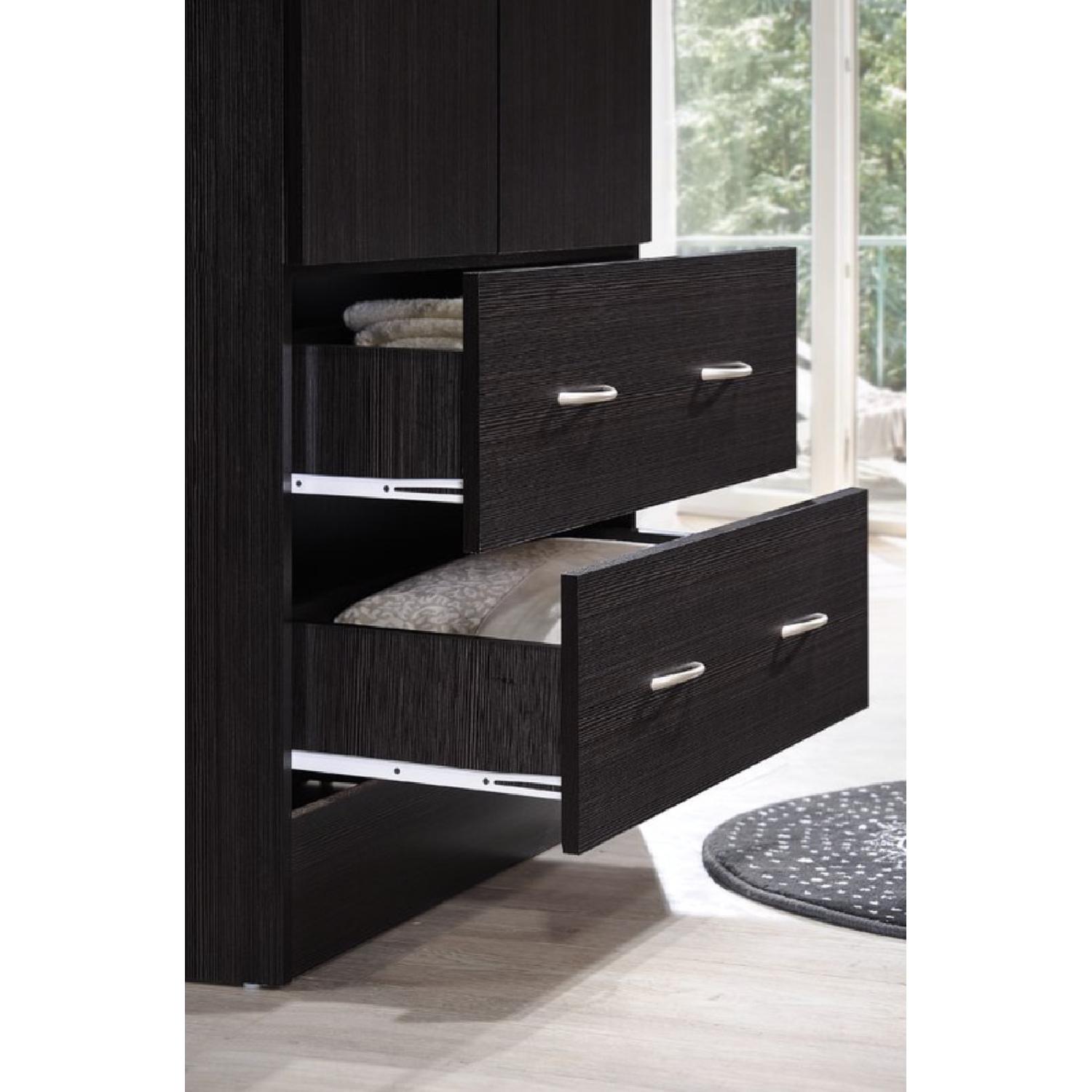Ebern Designs Guerrera Wardrobe Armoire w/ Drawers - image-1