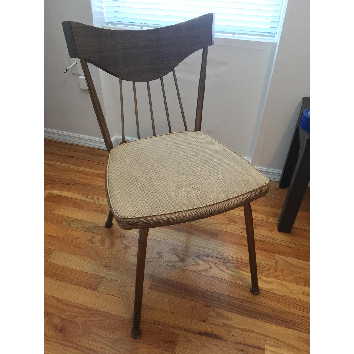 Extendable Dining Table w/ 3 Matching Chairs - AptDeco