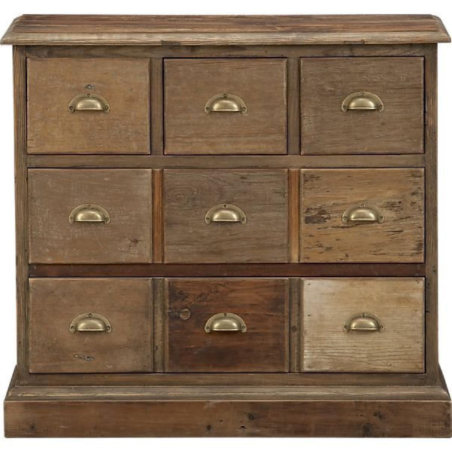 Crate & Barrel Bedford Pine Chests - image-0