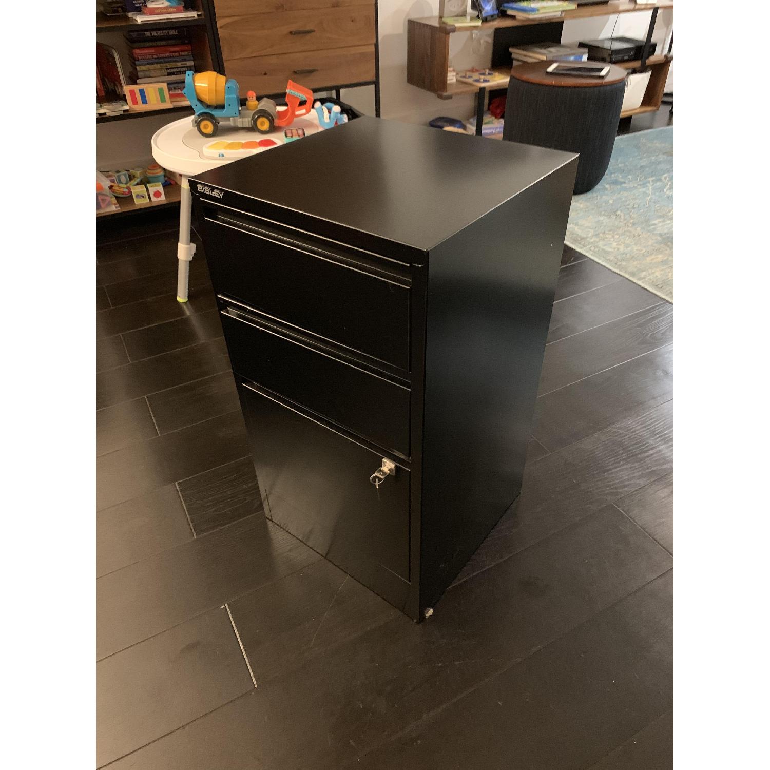 Bisley 3Drawers Locking Office Filing AptDeco