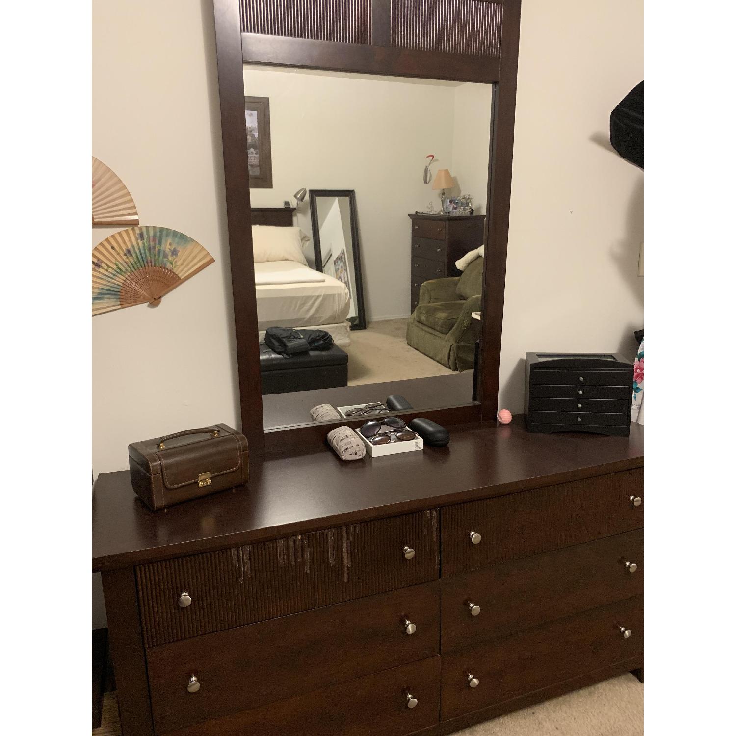 6-Drawer Dresser w/ Mirror - image-2