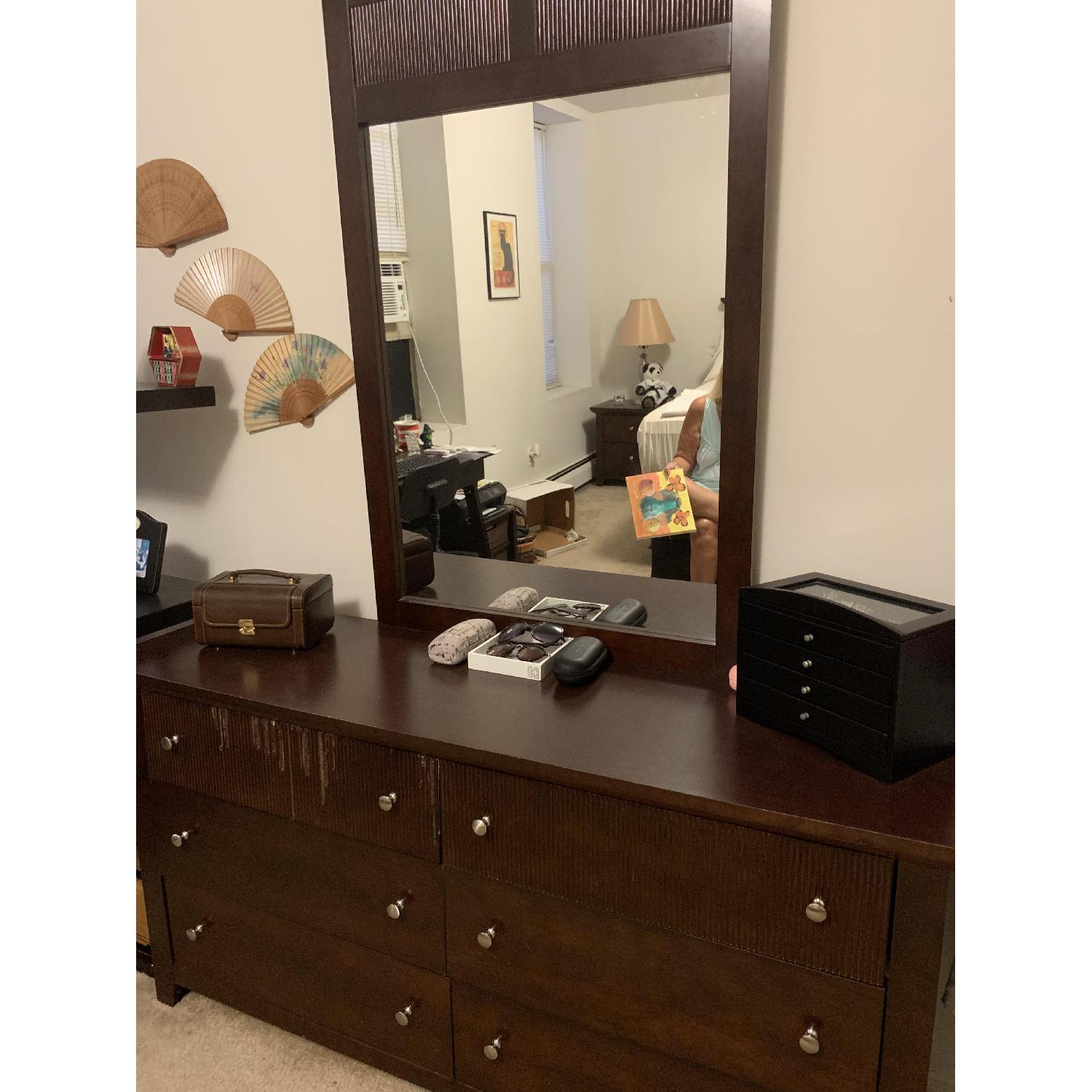 6-Drawer Dresser w/ Mirror - image-3