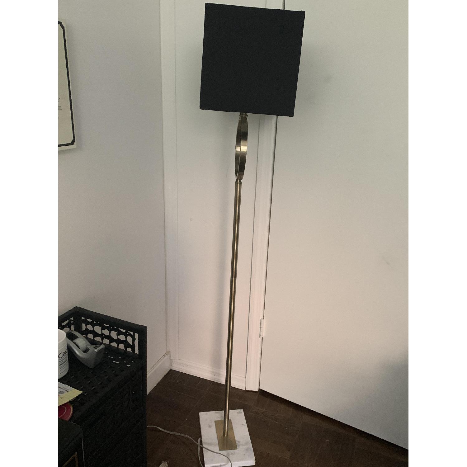 Black Rectangular Floor Lamp - image-2