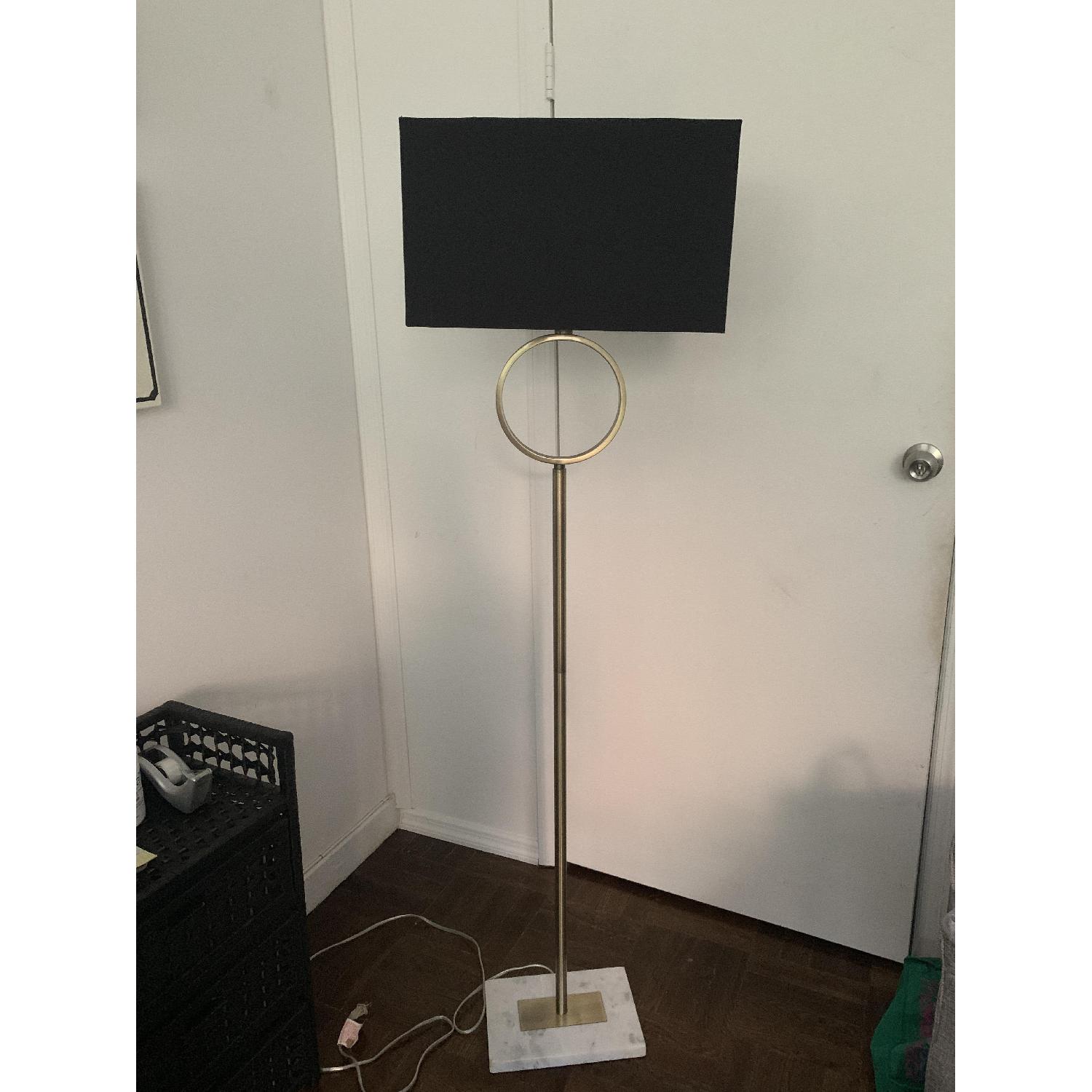 Black Rectangular Floor Lamp - image-3