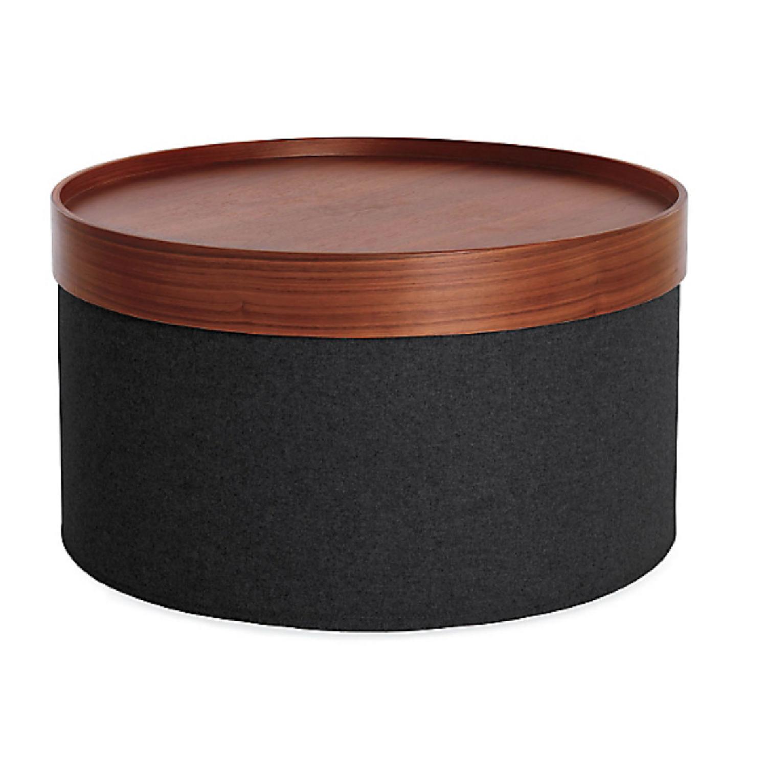 Design Within Reach Wide Drum Pouf - image-0