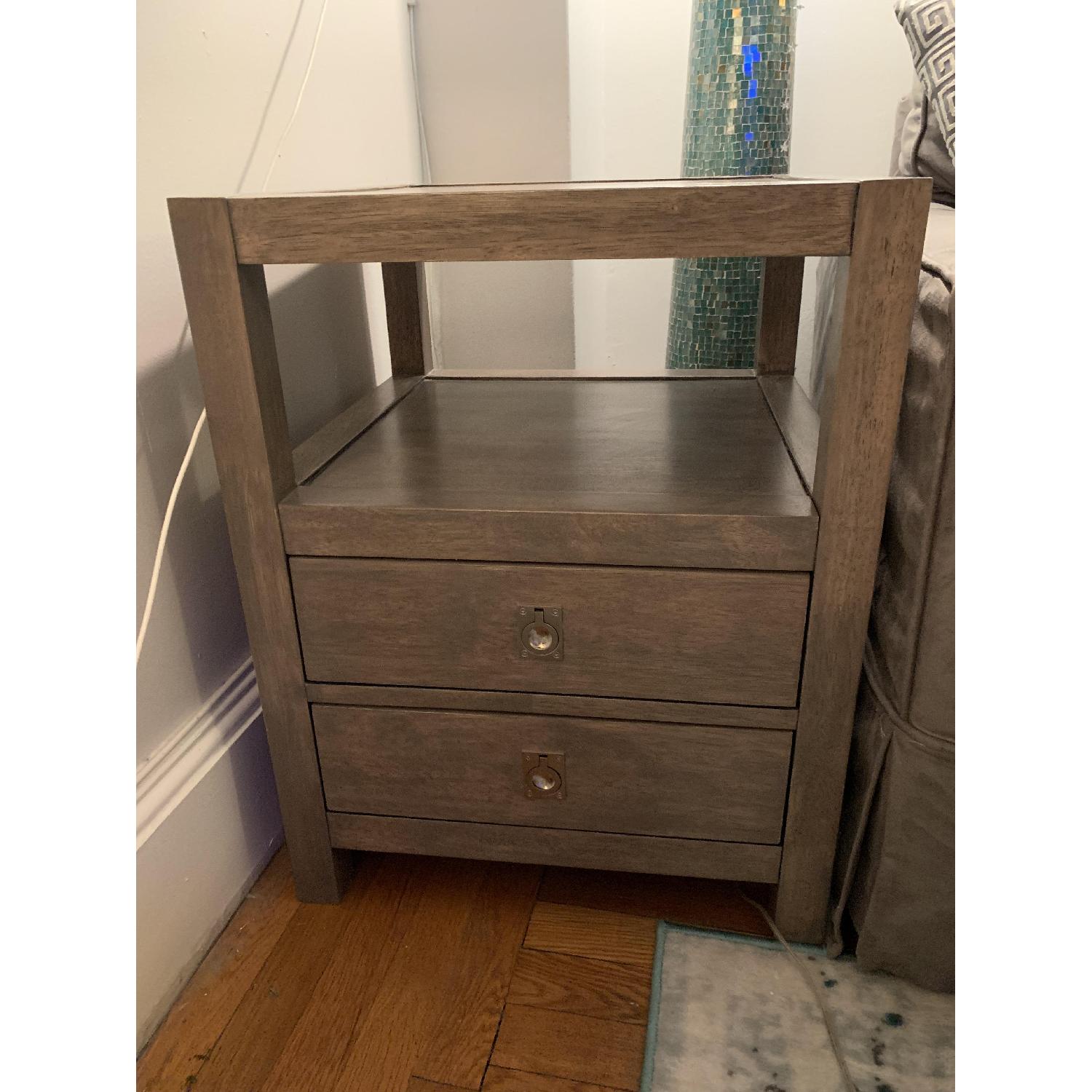 Modern Solid Wood End Table - image-2