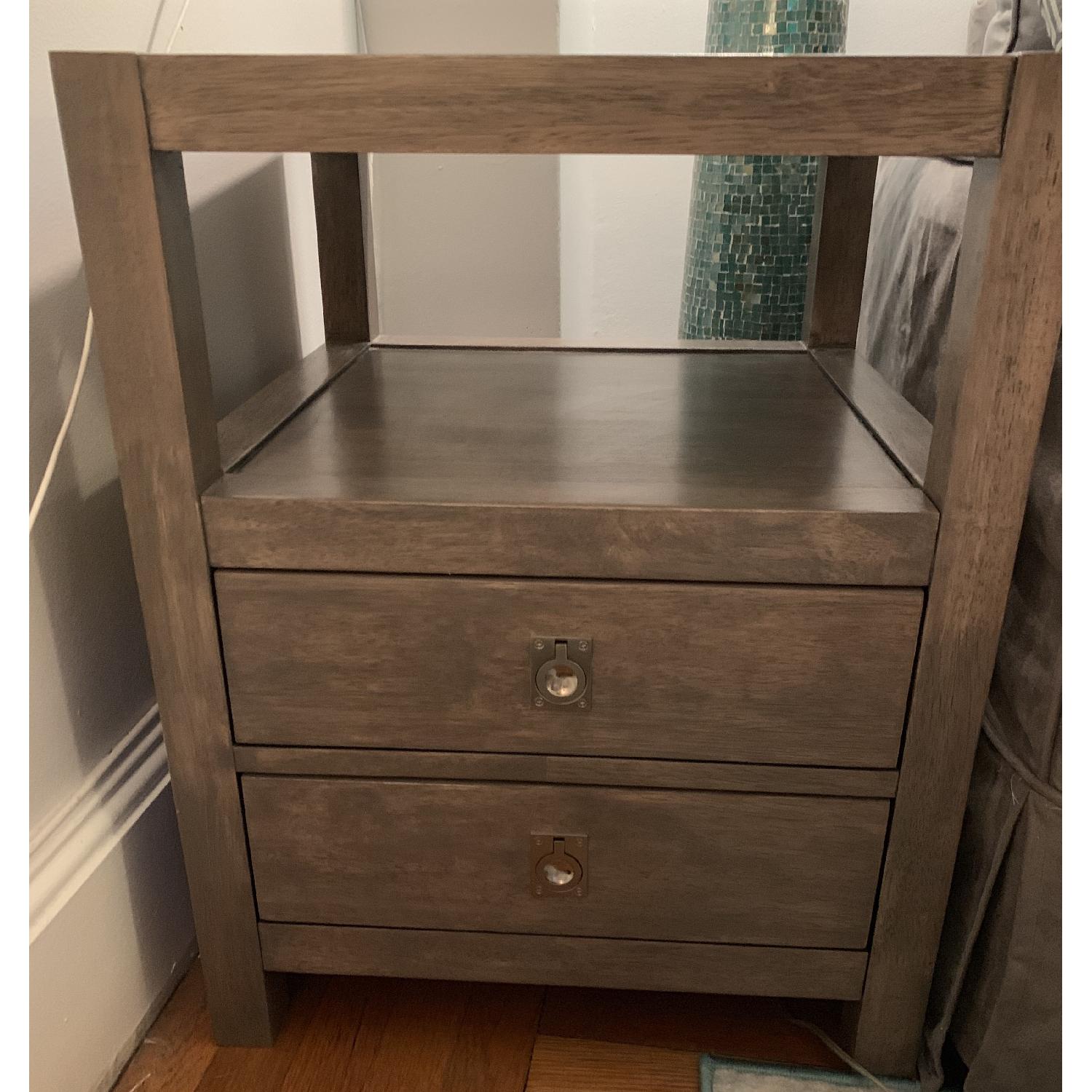 Modern Solid Wood End Table - image-5