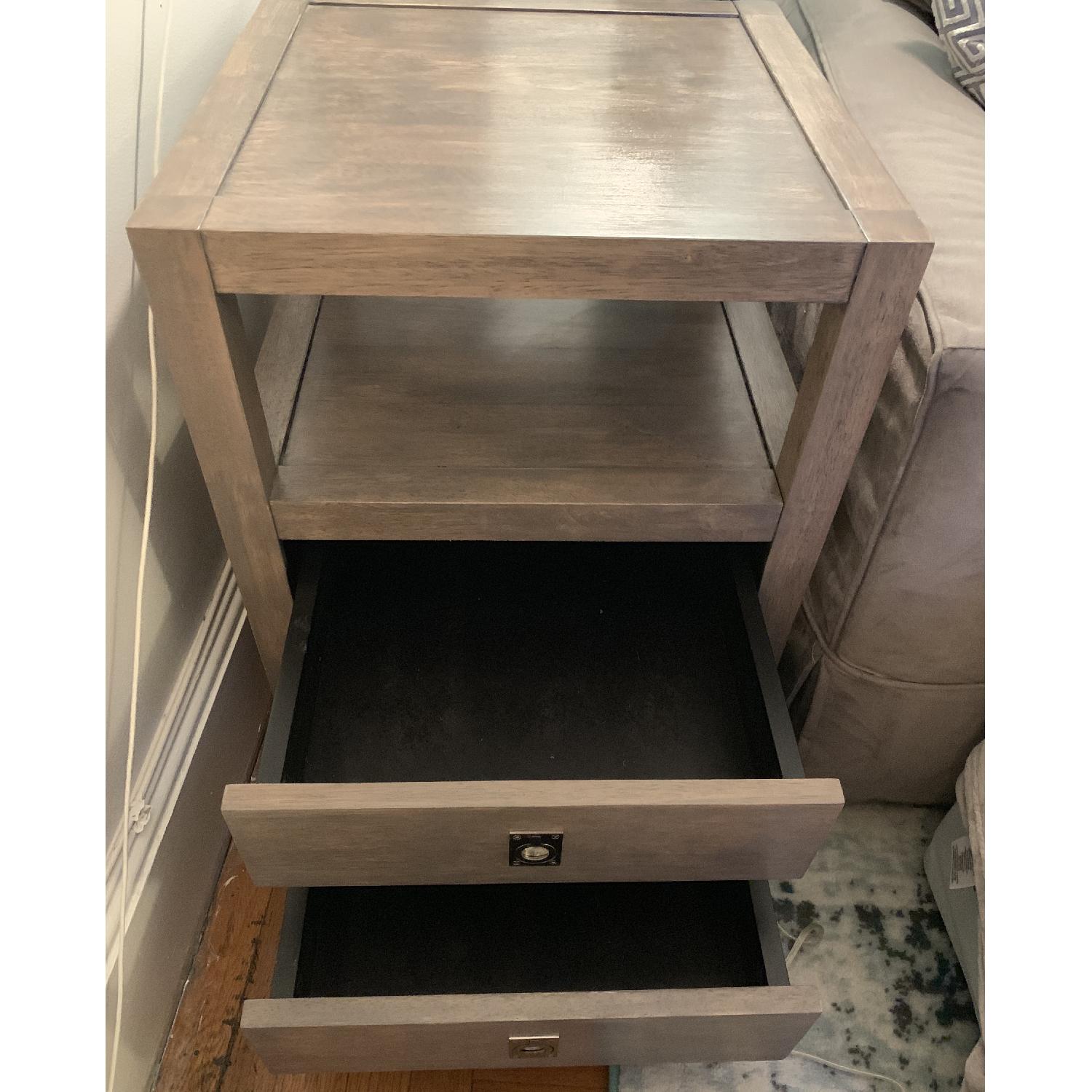 Modern Solid Wood End Table - image-8