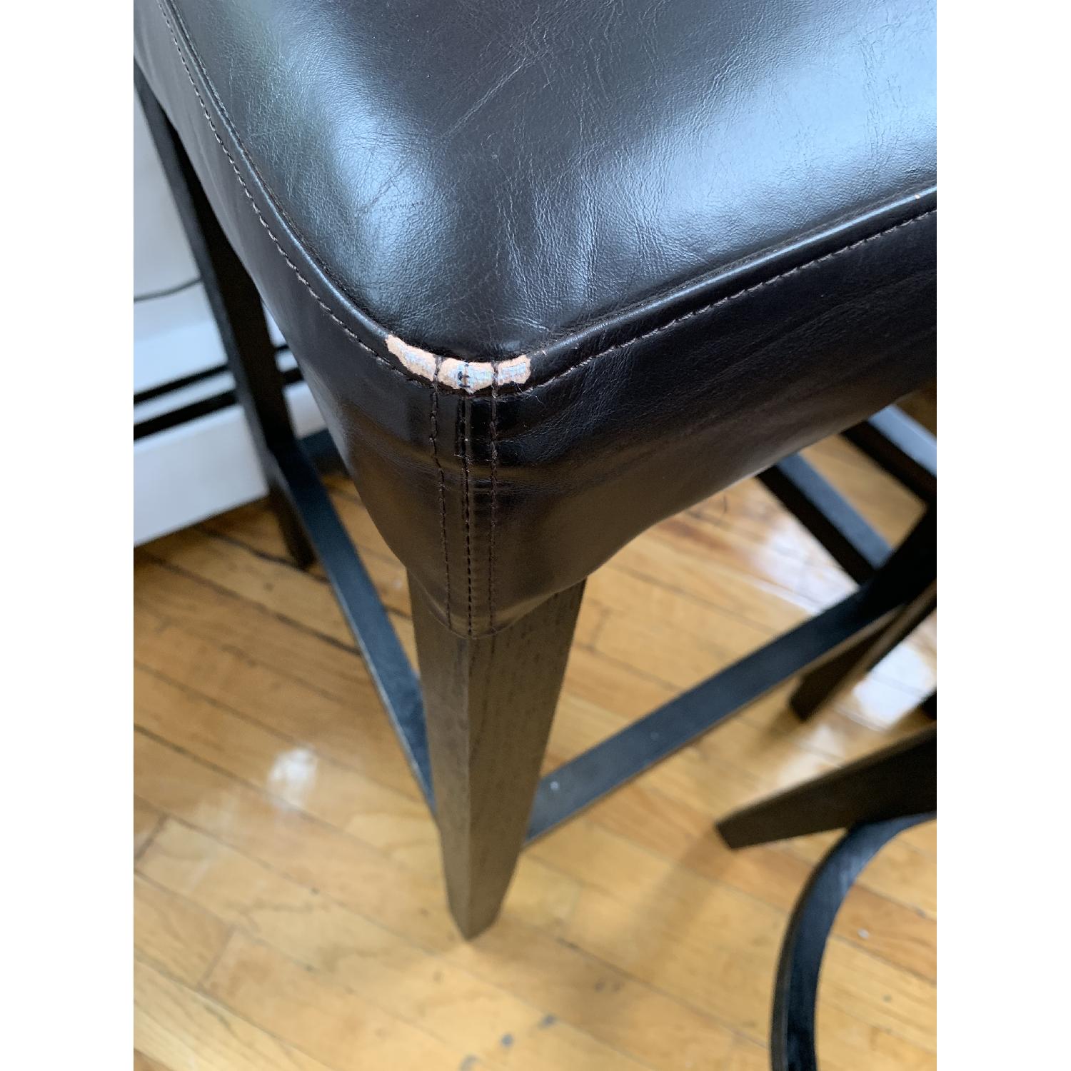 Arhaus Furniture Capri Faux Leather Bar Stools - image-5