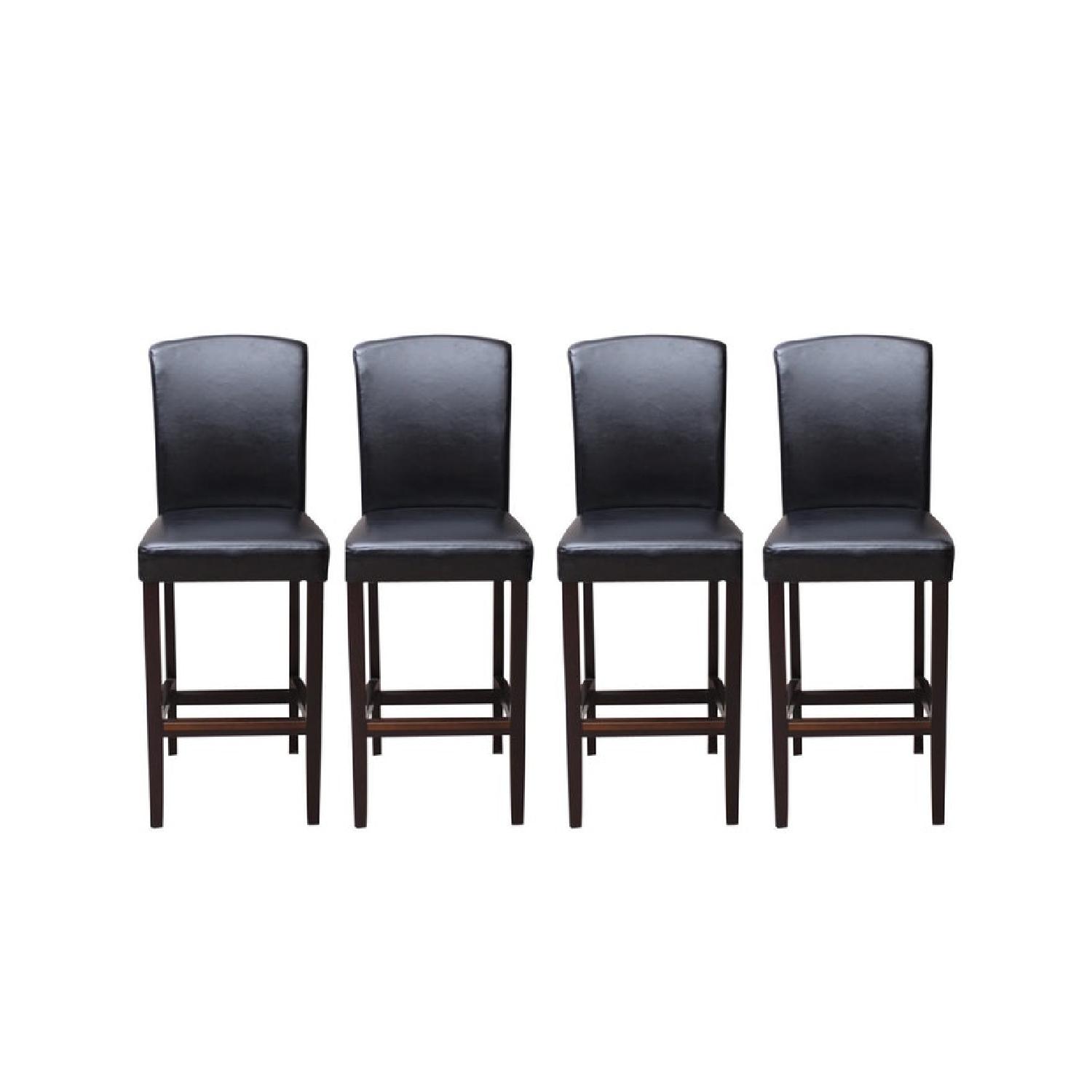 Arhaus Furniture Capri Faux Leather Bar Stools - image-8