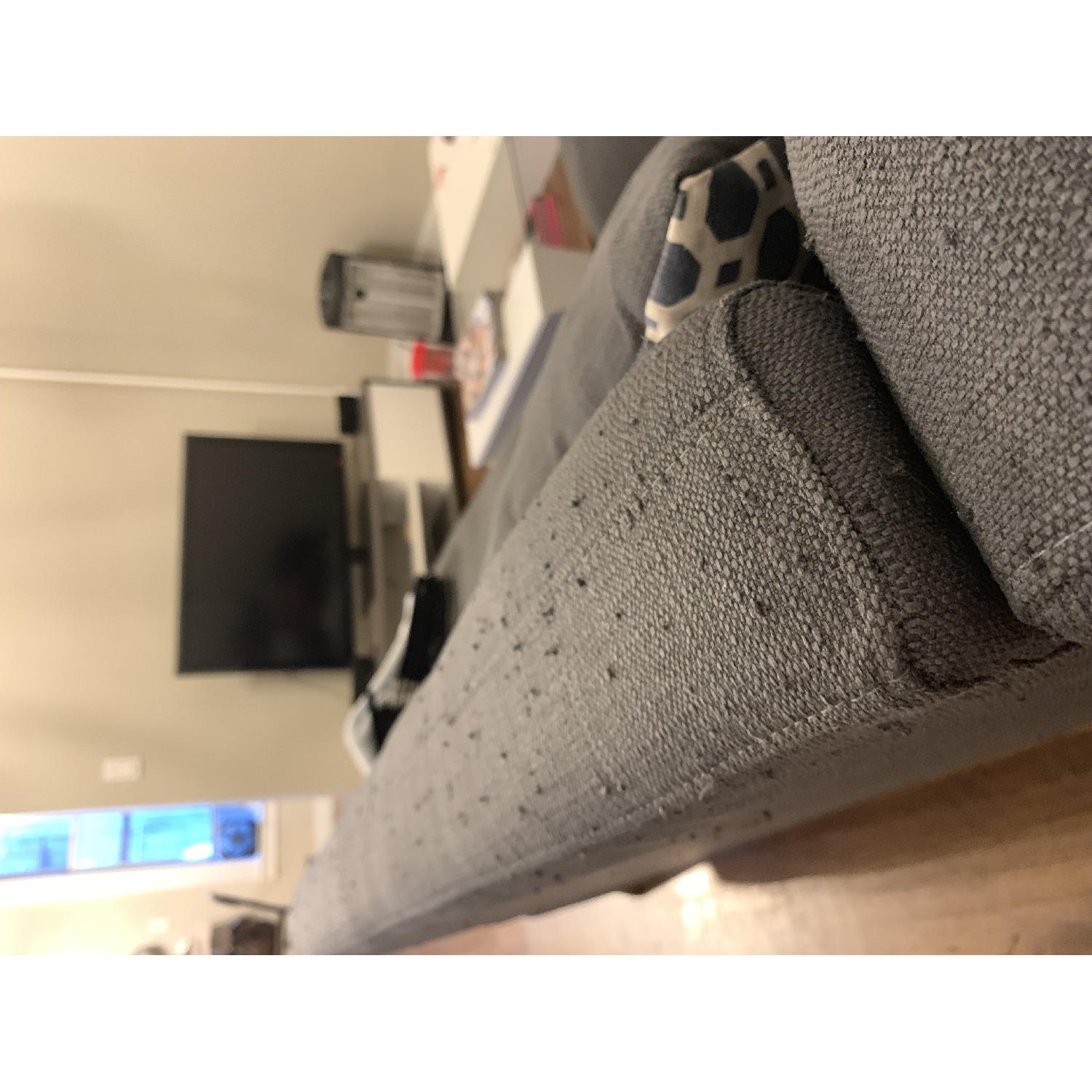 Mercury Row White Modern Coffee Table w/ Tray Top - image-2