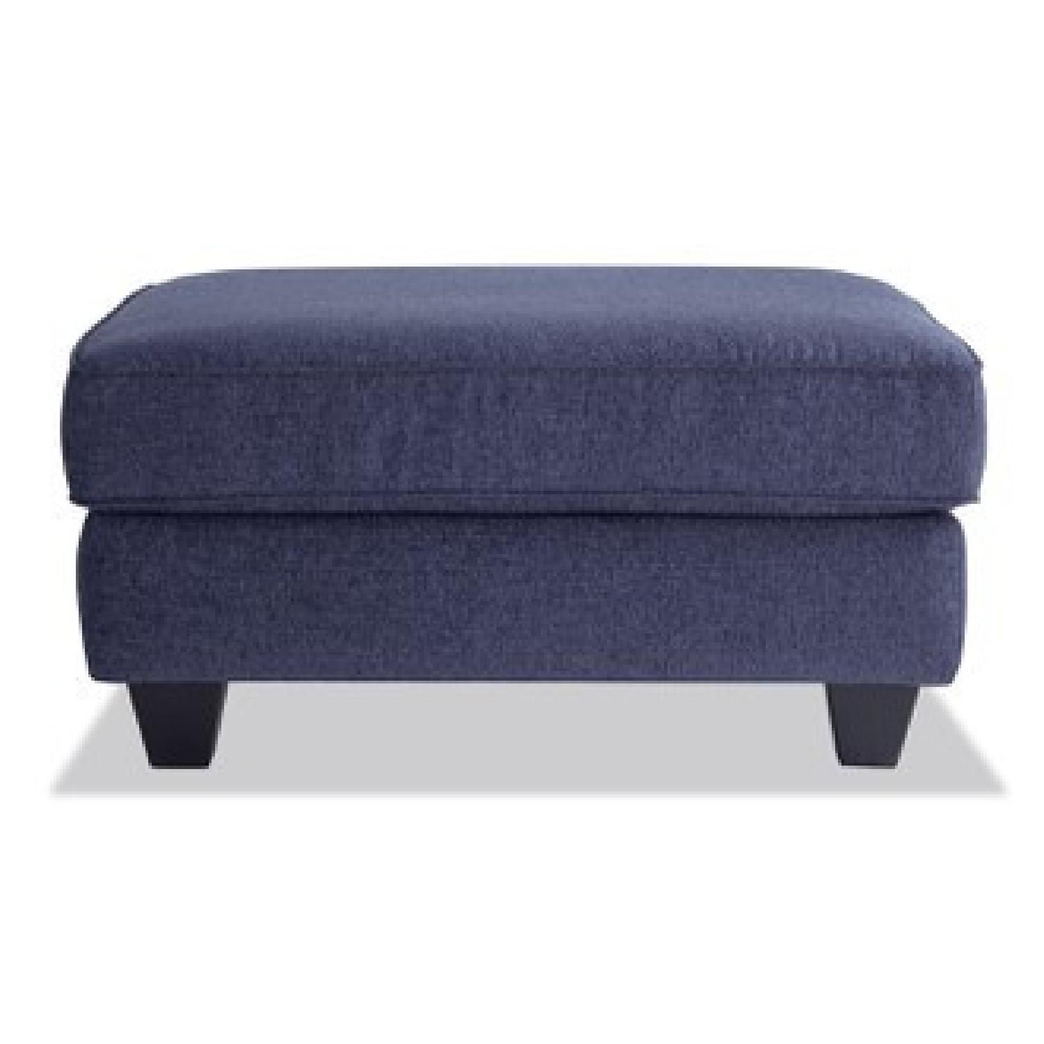 Bob's Gracie Navy Sofa + Chair & Ottoman - image-6