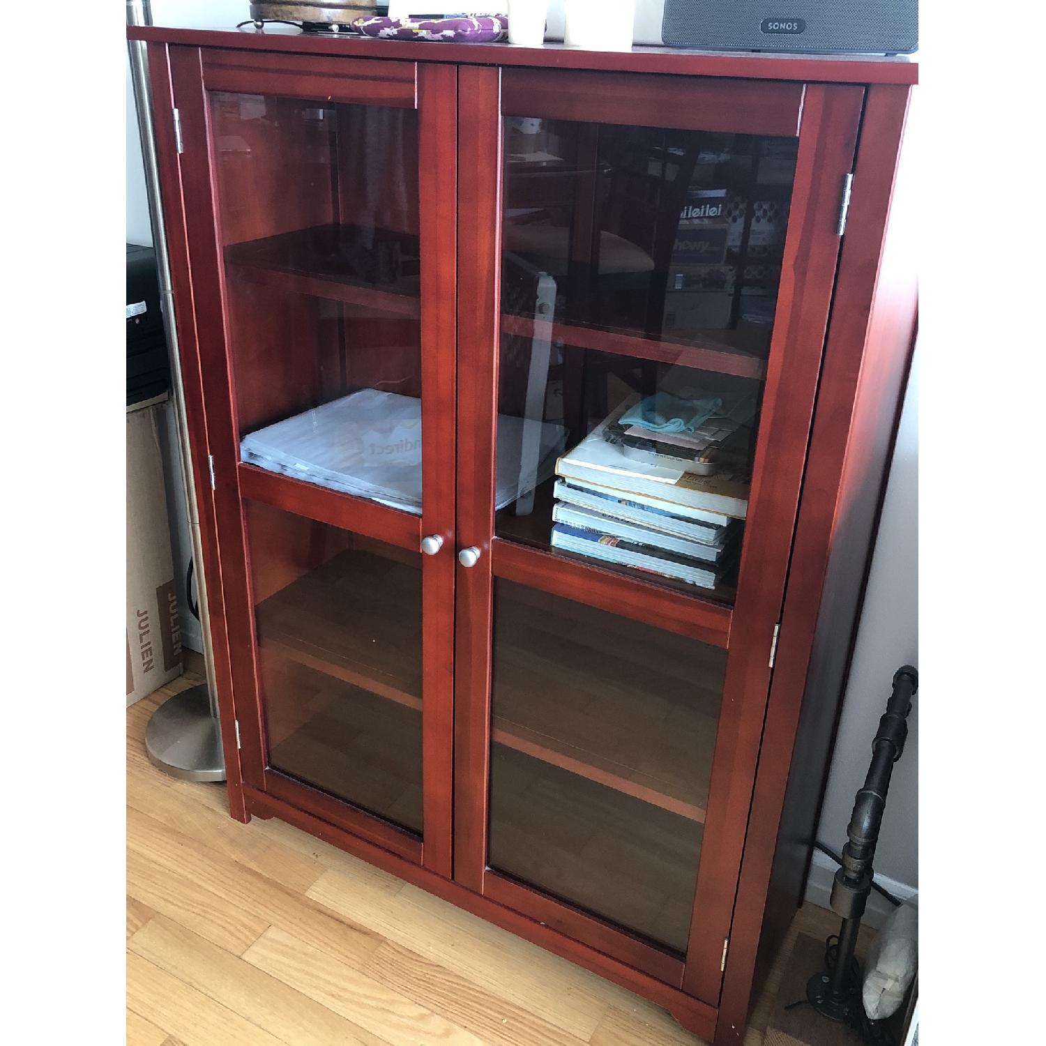 Home Decorator's Collection Bookshelf w/ Glass Doors - image-1