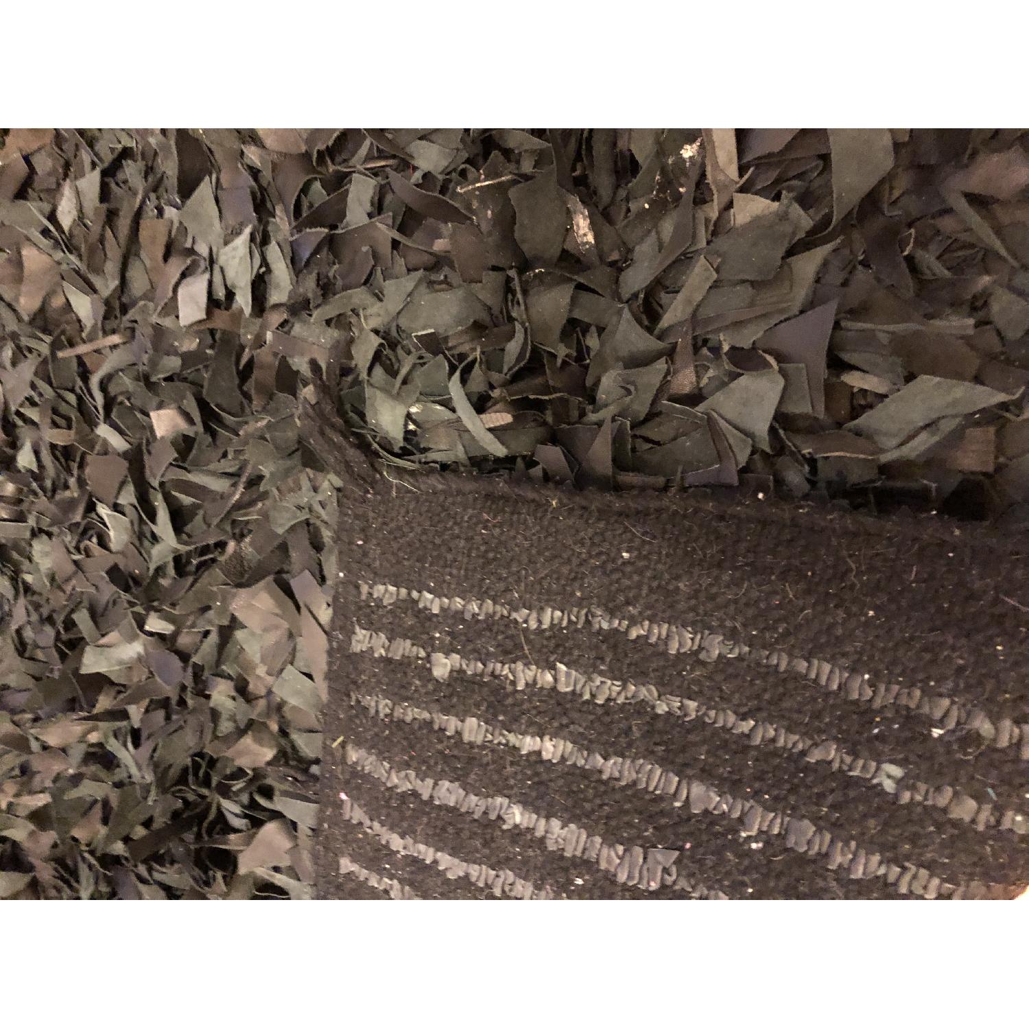 ABC Carpet and Home Leather Shag Rug - image-4