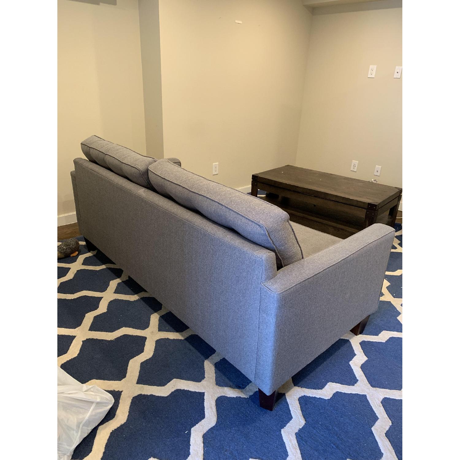 Wayfair Gray Tufted Sofa - image-2