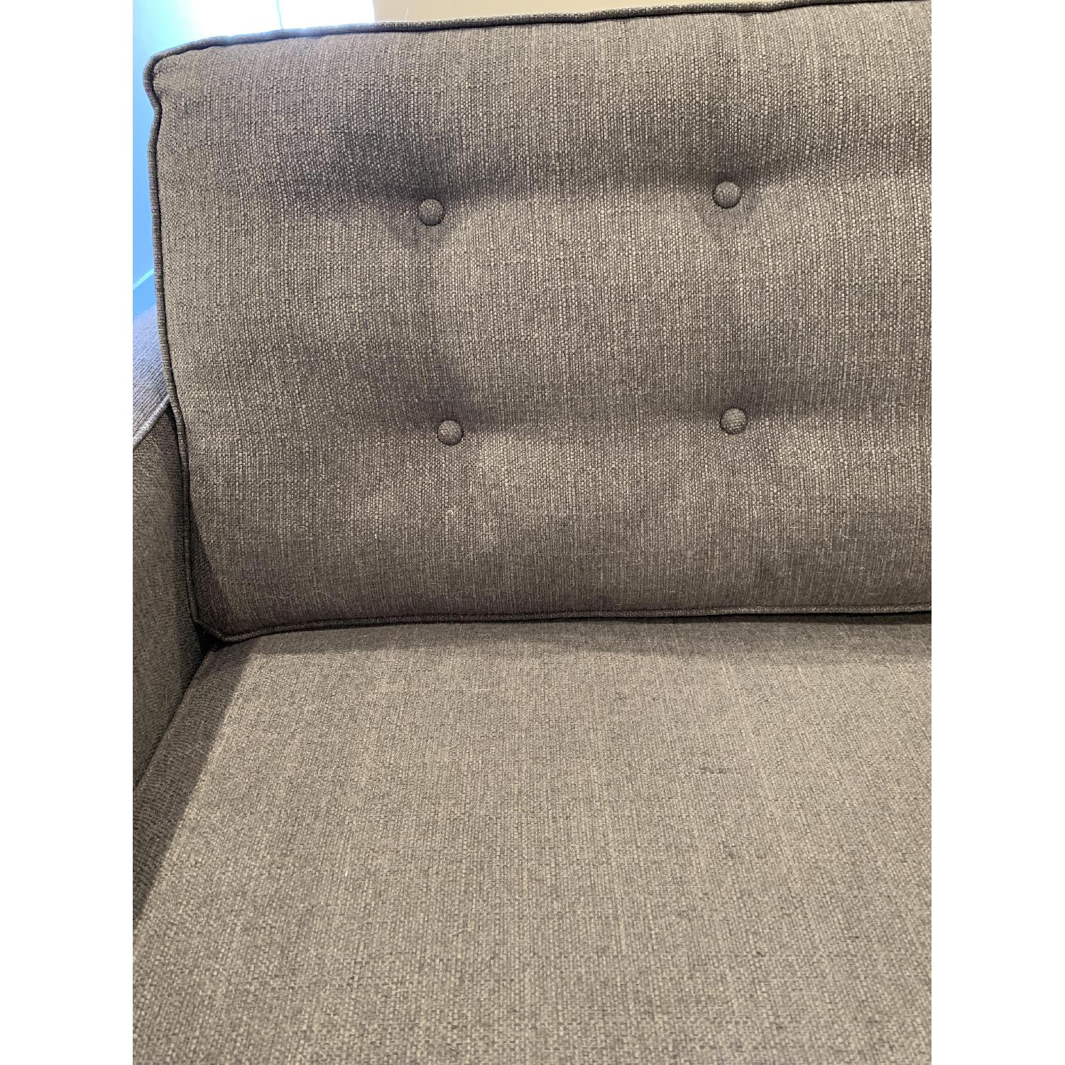 Wayfair Gray Tufted Sofa - image-4