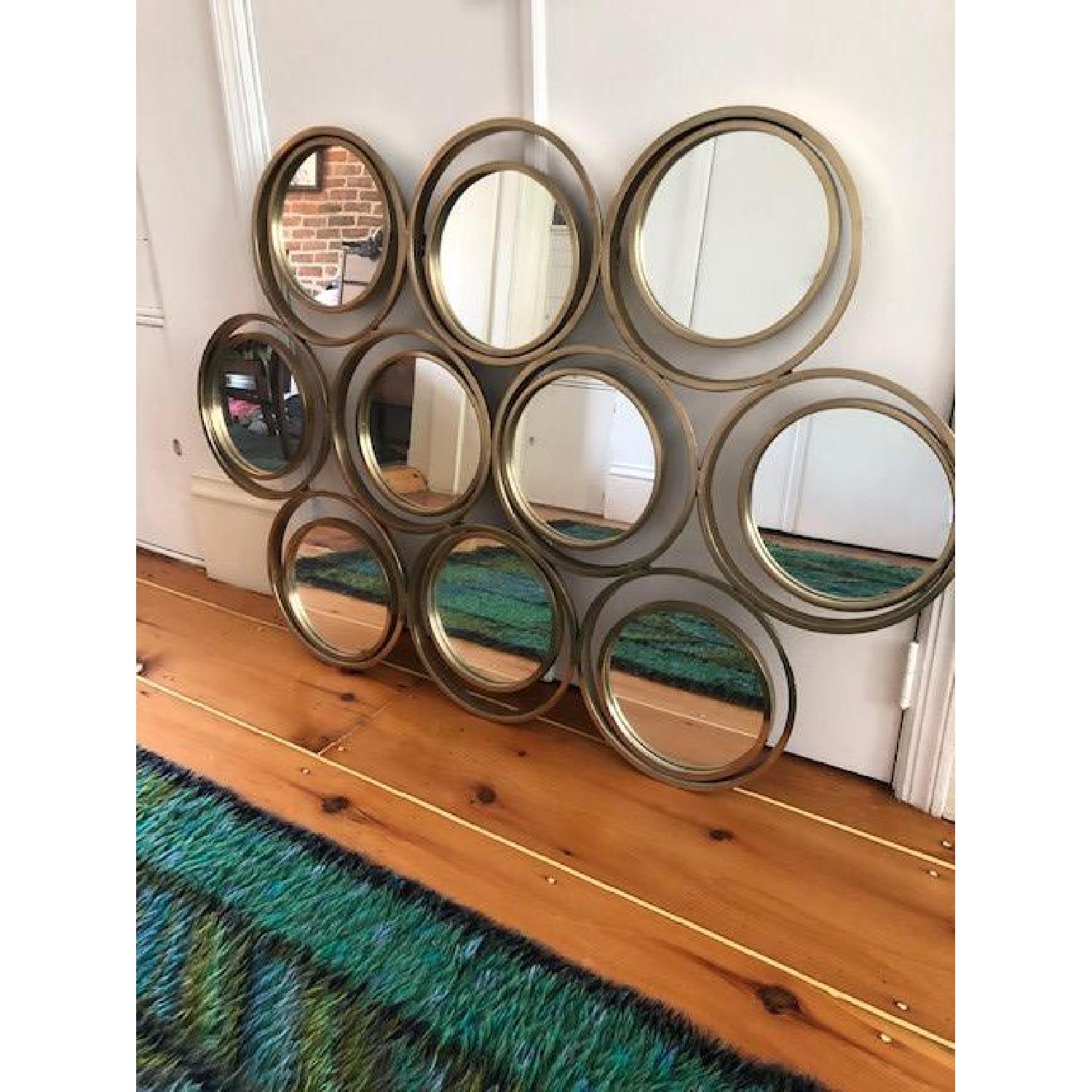 West Elm Multi-Circle Wall Mirror - image-1