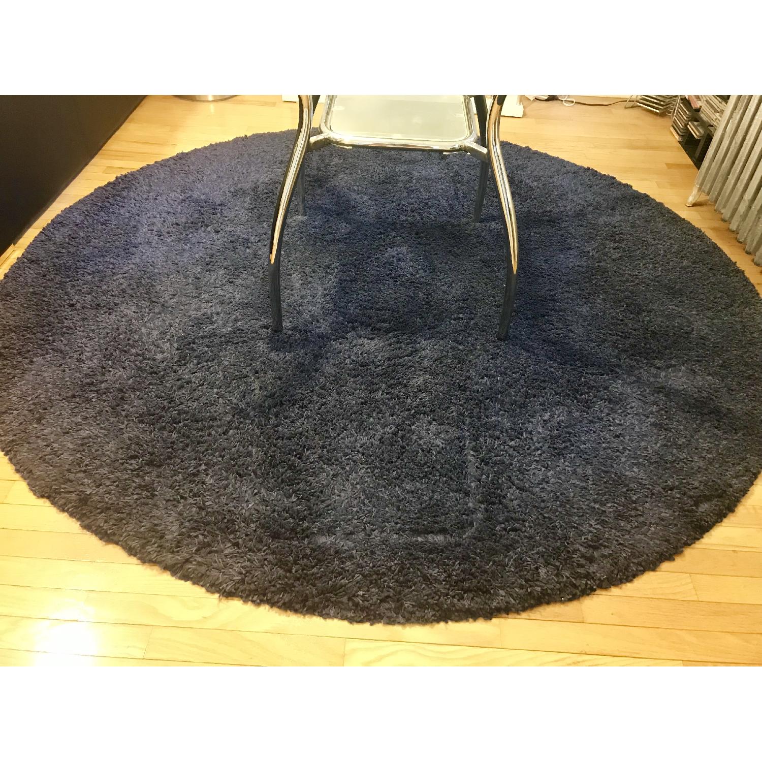 Safavieh Round Navy Blue Rug - image-2