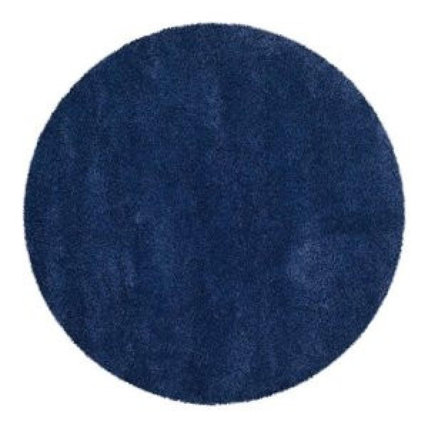 Safavieh Round Navy Blue Rug - image-0
