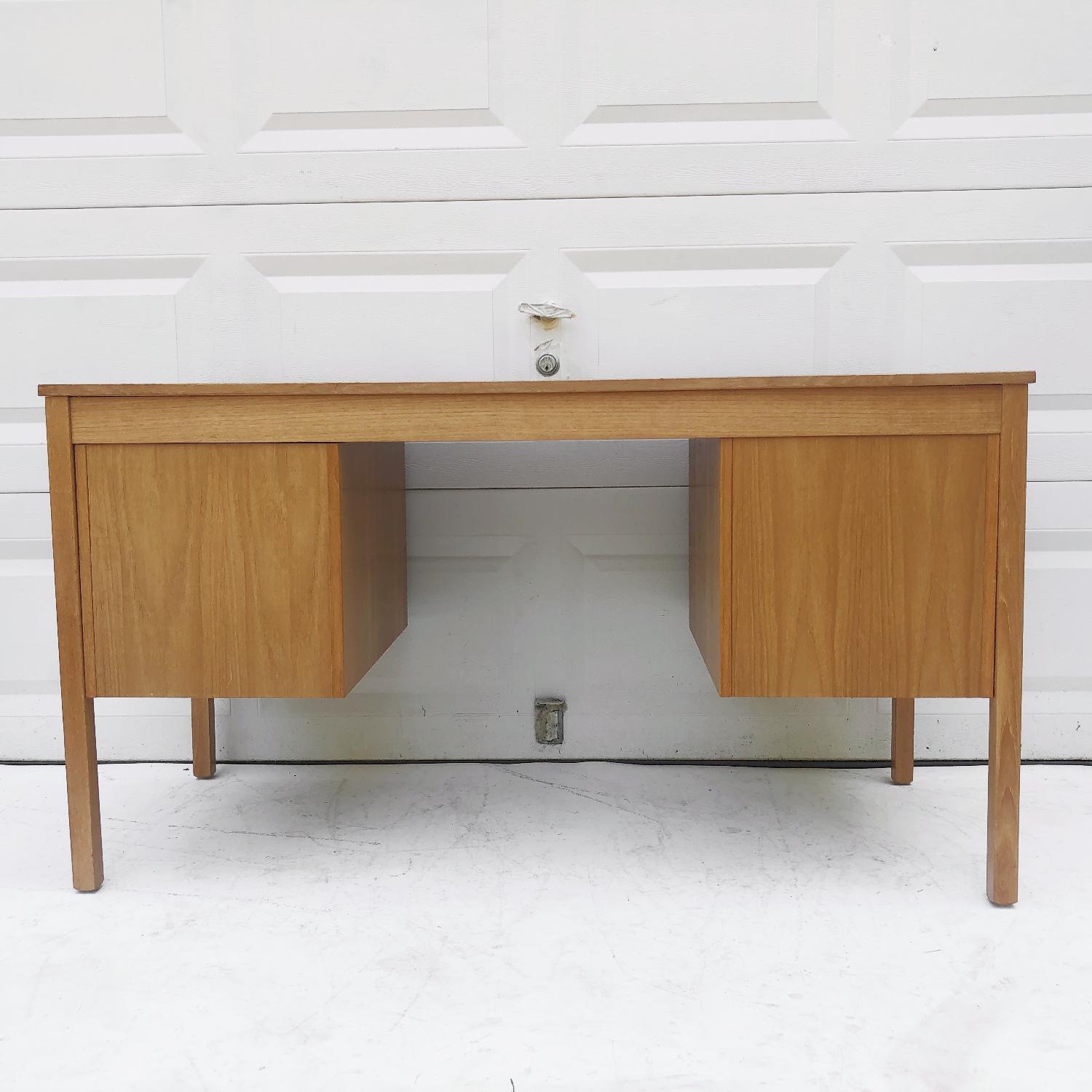 Modern Teak Office Desk - image-3