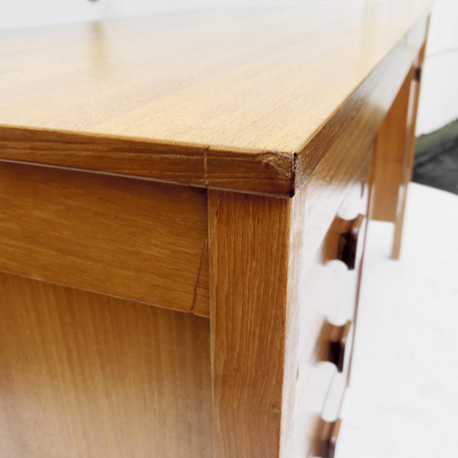 Modern Teak Office Desk - image-7