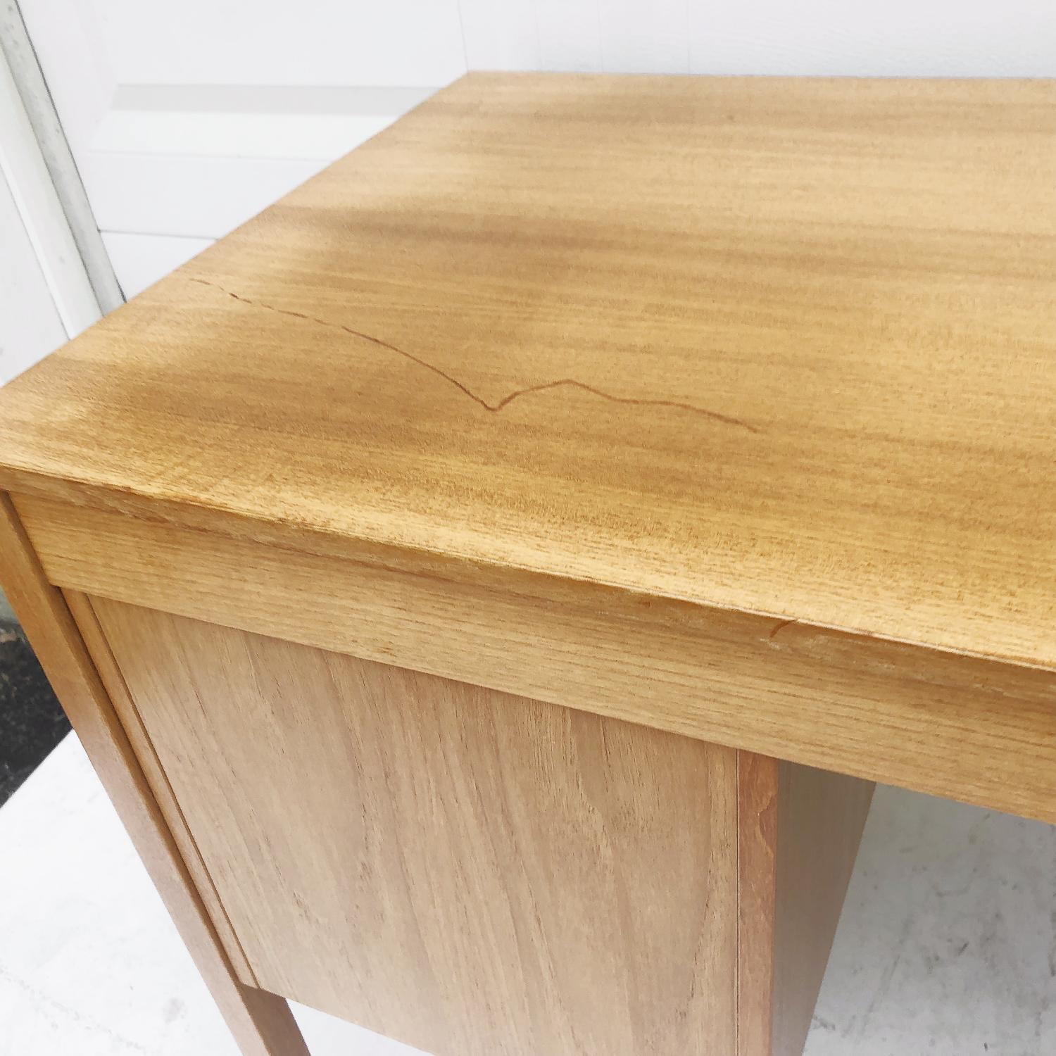 Modern Teak Office Desk - image-10