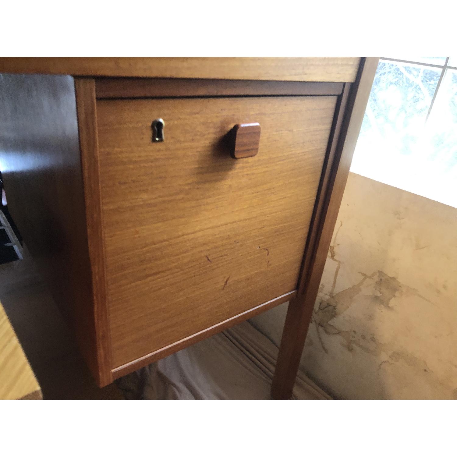 Modern Teak Office Desk - image-13