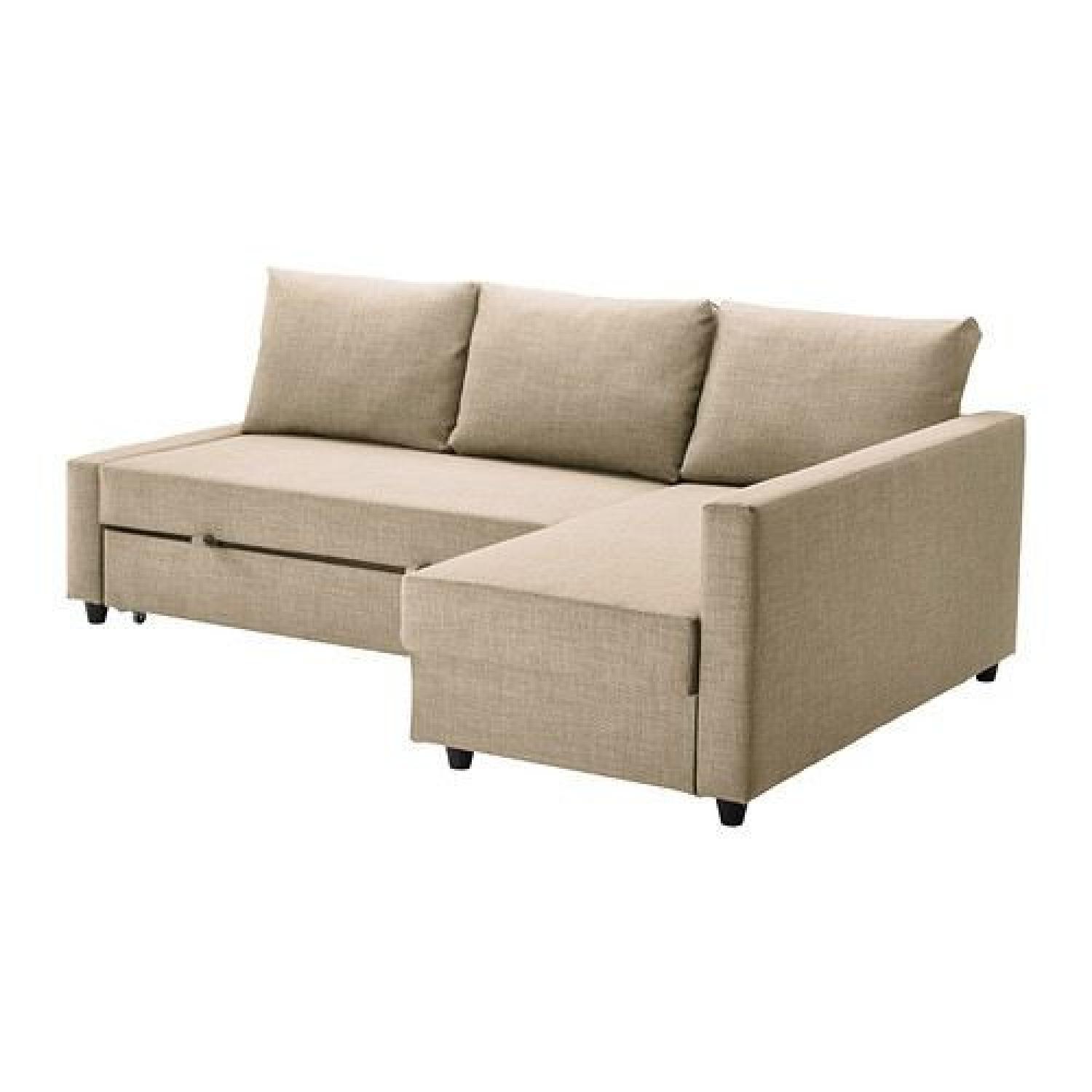 Ikea Friheten Sleeper Sectional Sofa w/ Storage - image-0